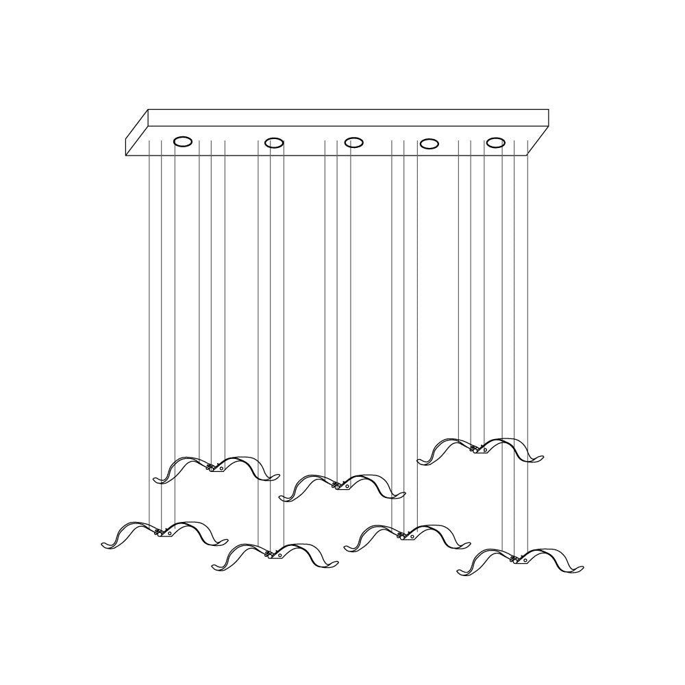 Acariel Luxury Large Seagull Glass Chandelier - Letslighting
