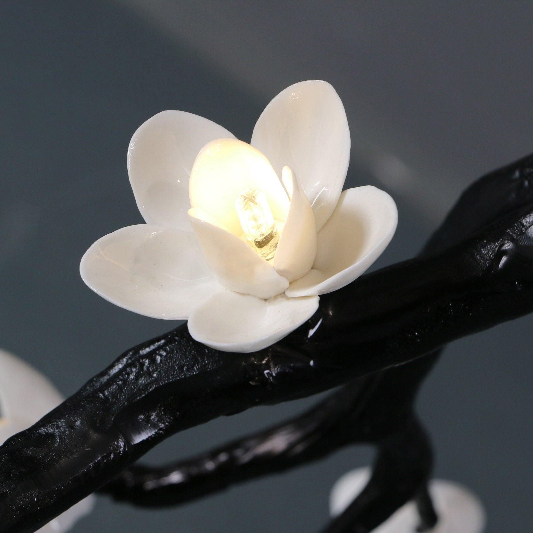 Large Long Branch Flower Chandelier - Blowlighting