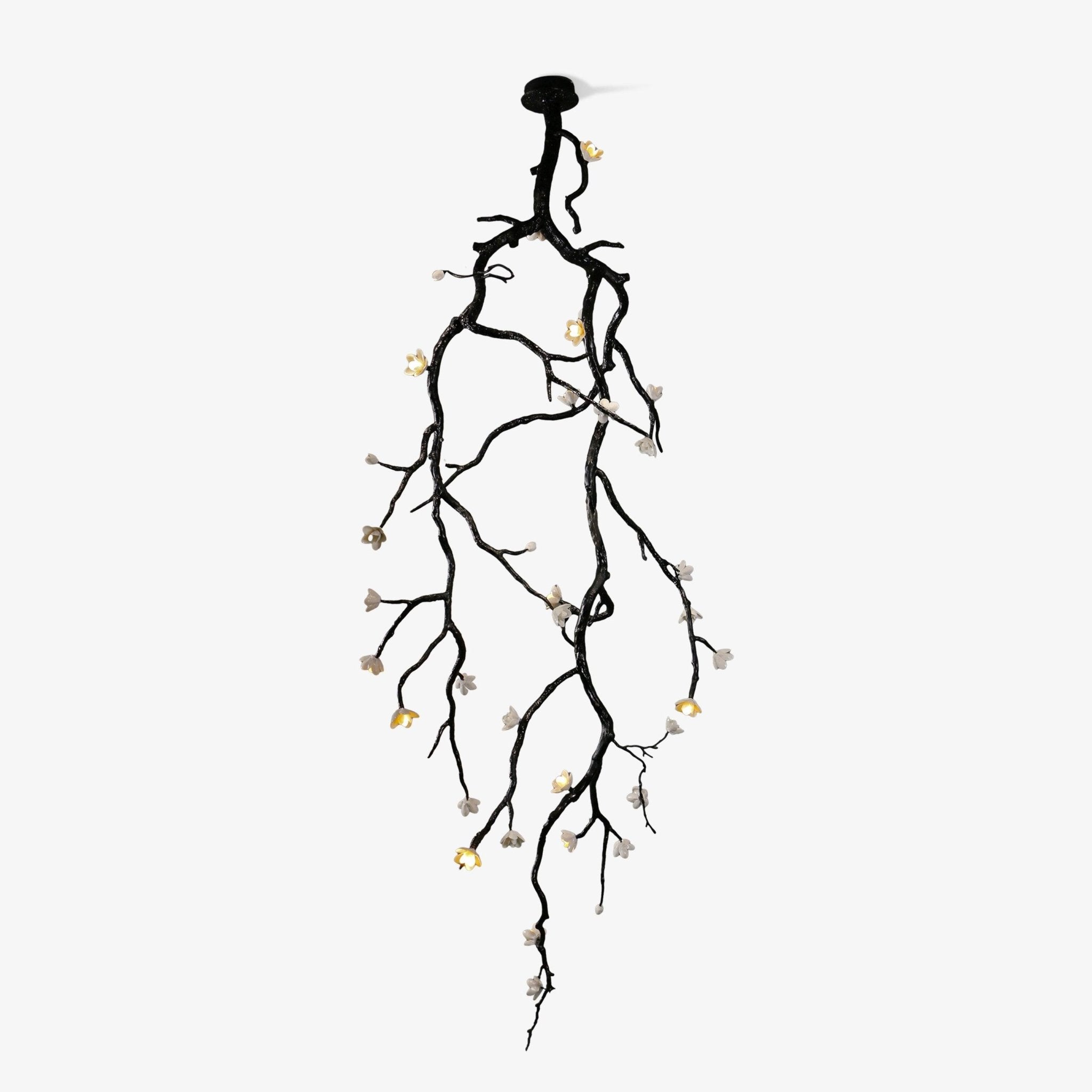 Large Long Branch Flower Chandelier - Blowlighting