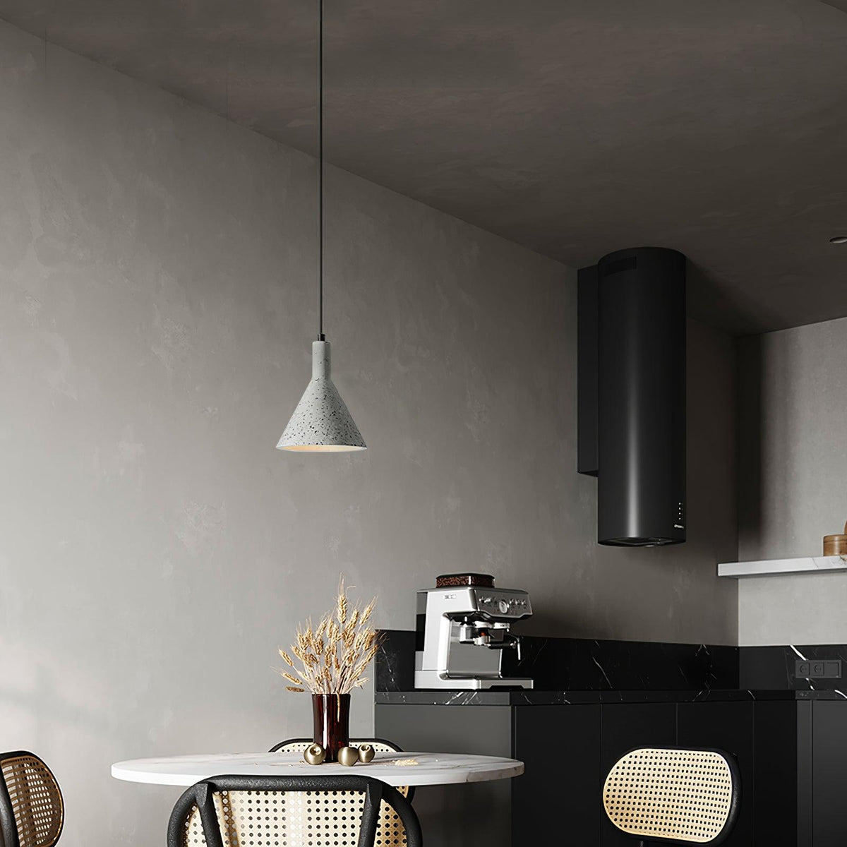 Aurshaor Minimalist Cement Pendant Light - Neutralighting