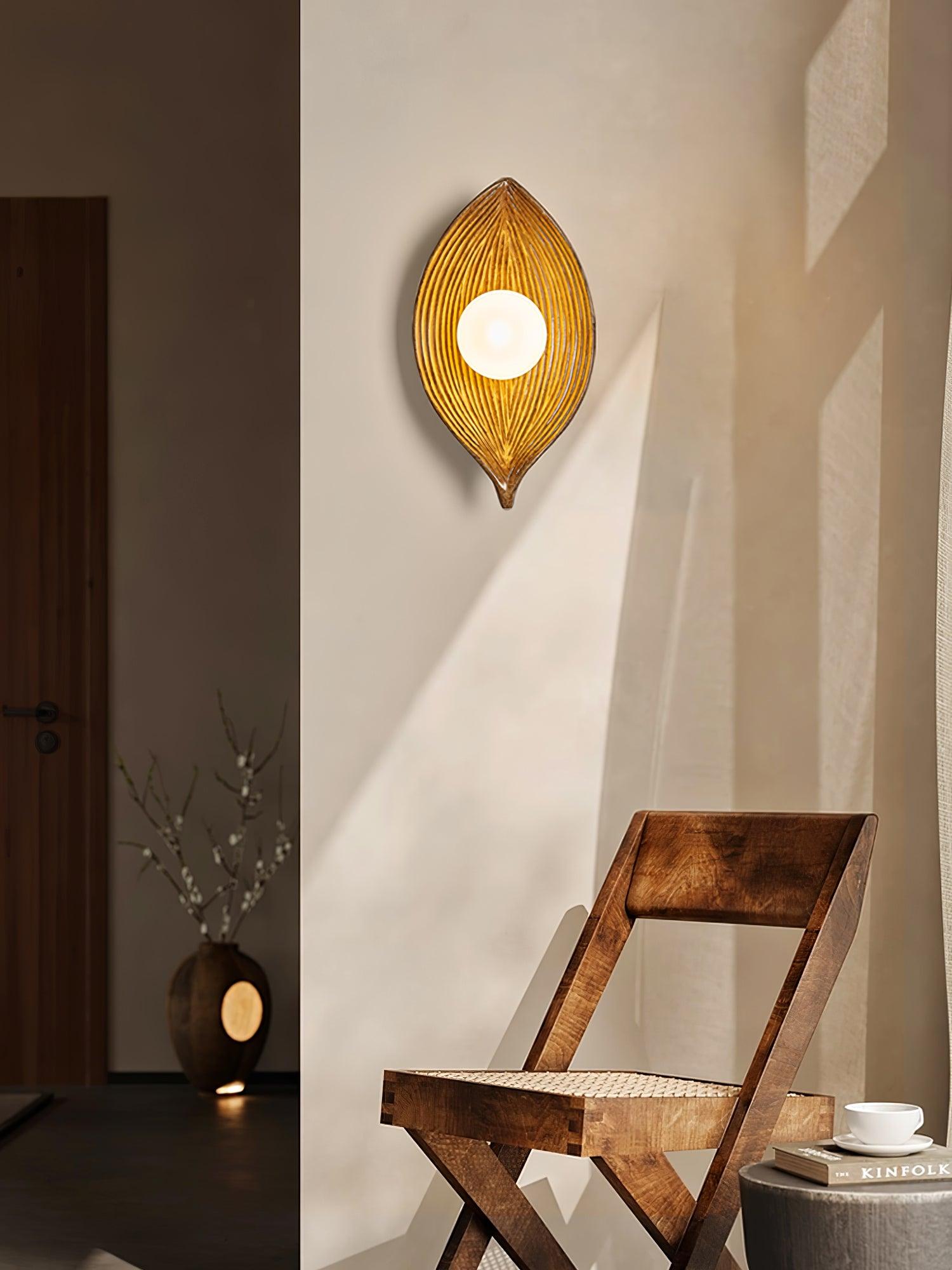 Leaf Canoe Wall Sconce - Blowlighting