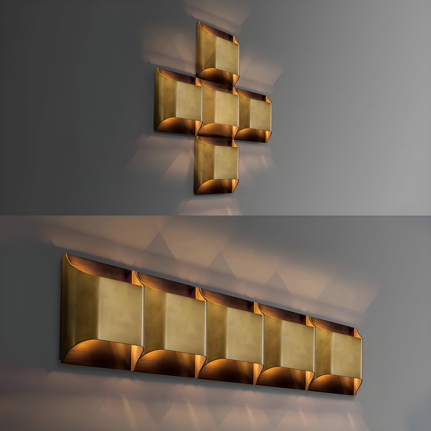 Leclerc Brass Wall Lamp - Blowlighting