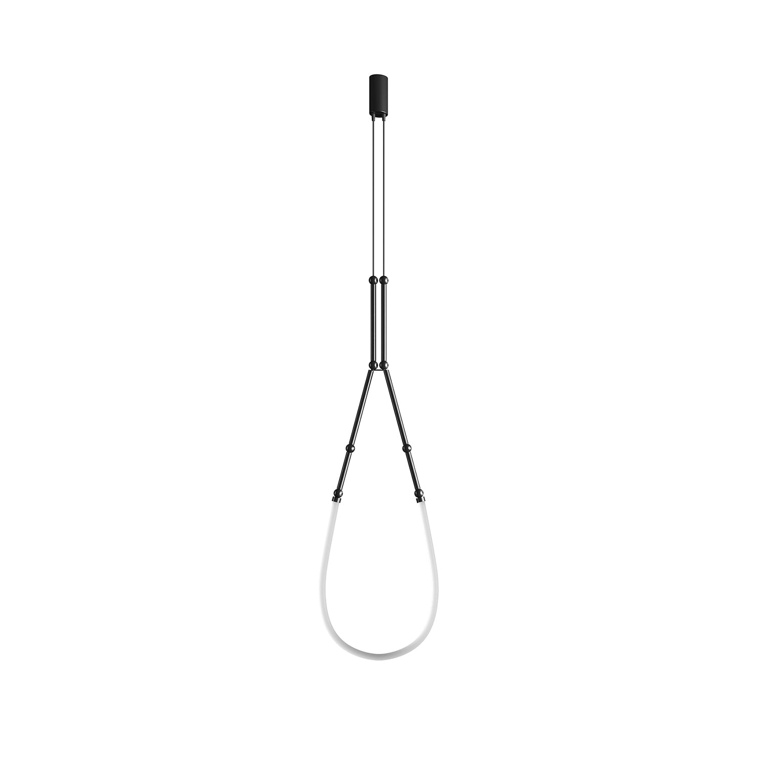 Ormirara Modern Minimalist Metal Chandelier - Lamp Copper
