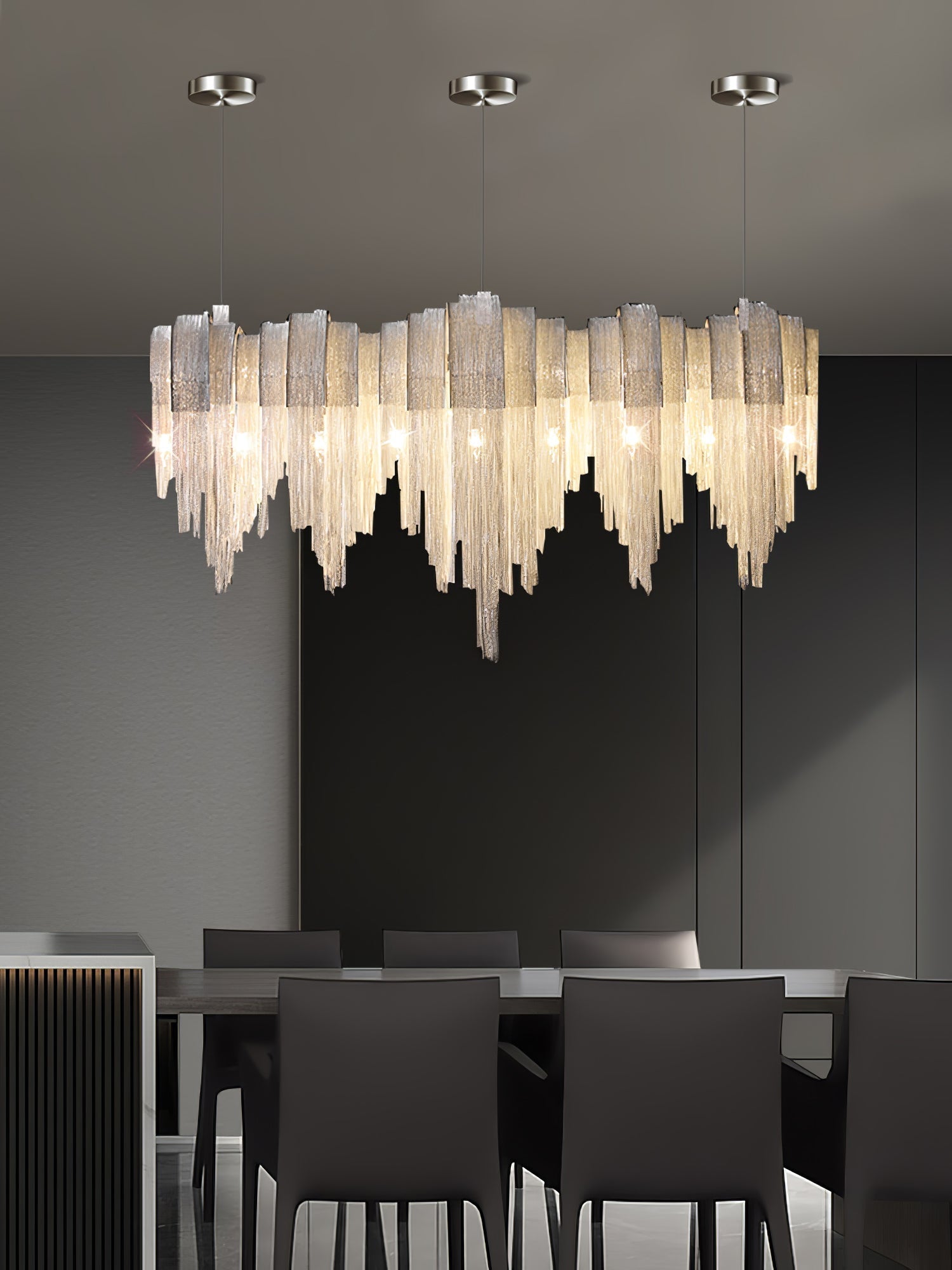 Length Chains Chandelier - Blowlighting