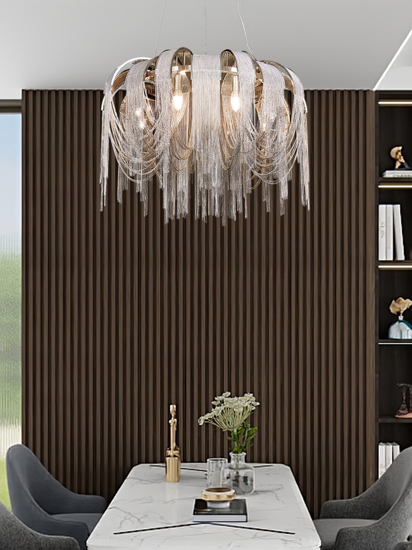 Length Chains Chandelier - Blowlighting