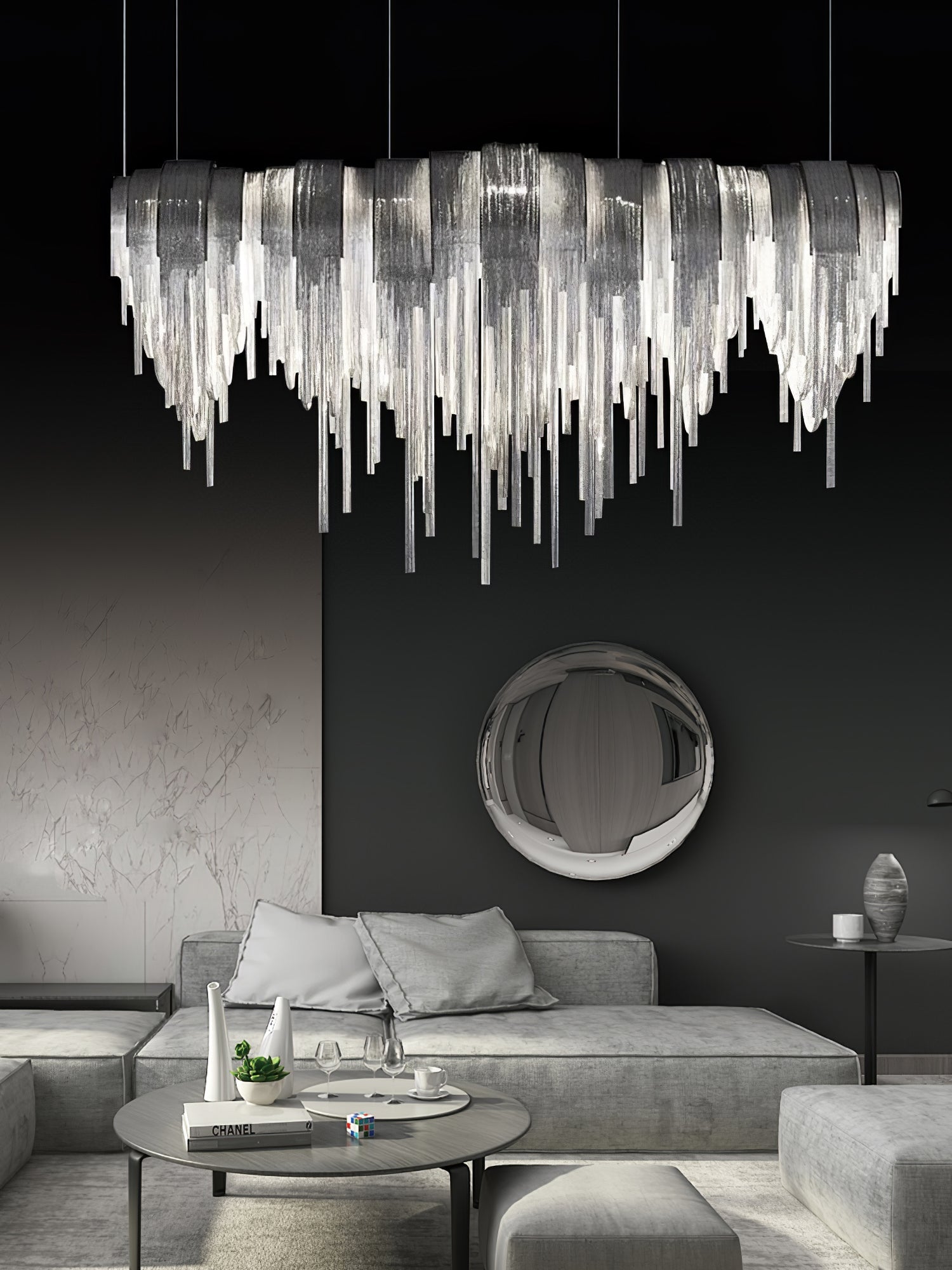 Length Chains Chandelier - Blowlighting
