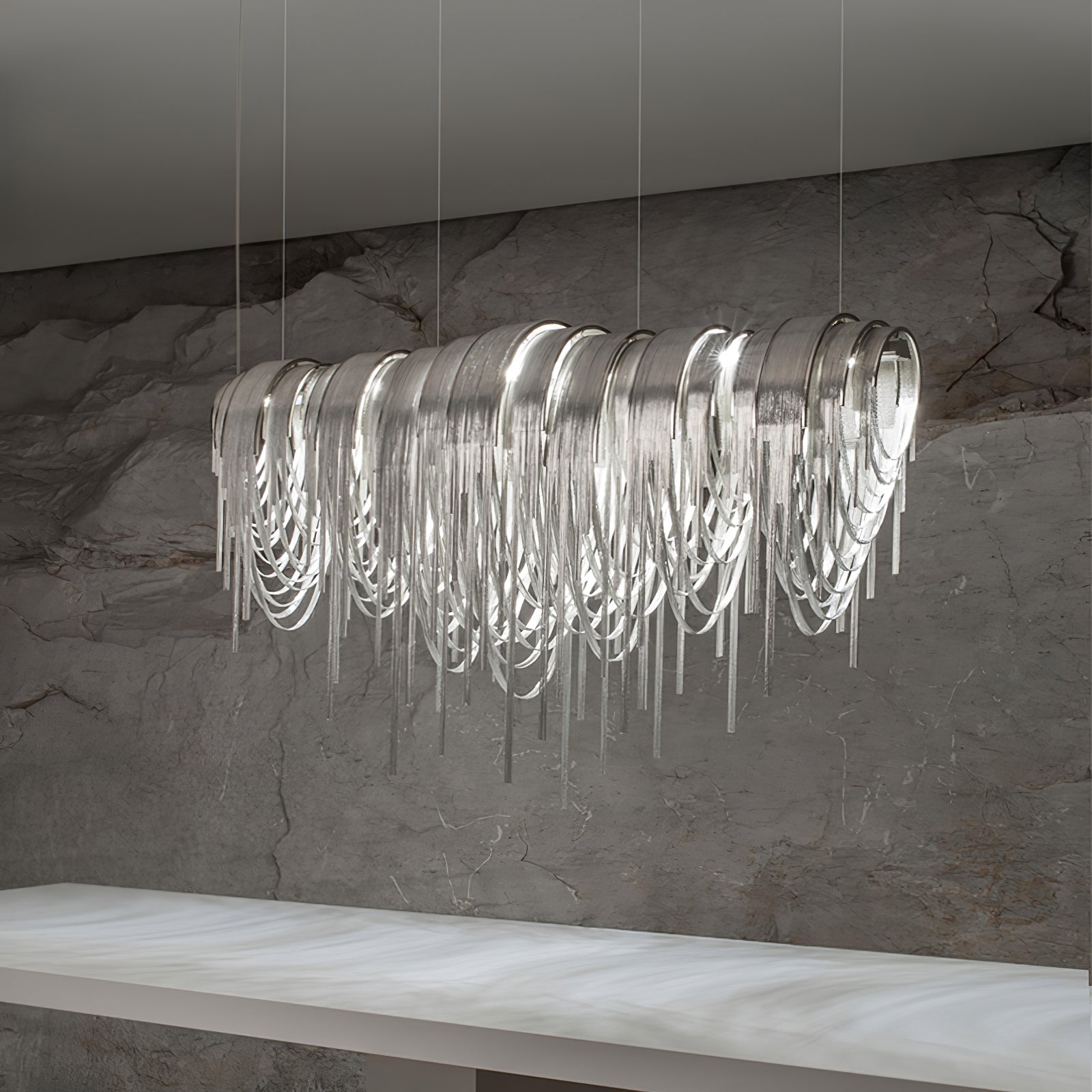 Length Chains Chandelier - Blowlighting