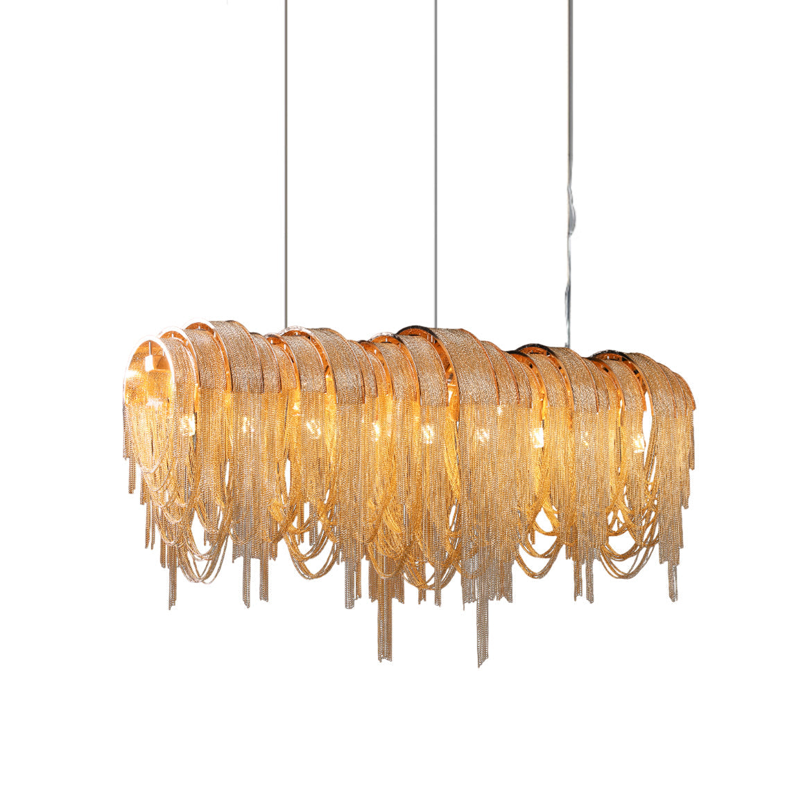Length Chains Chandelier - Blowlighting