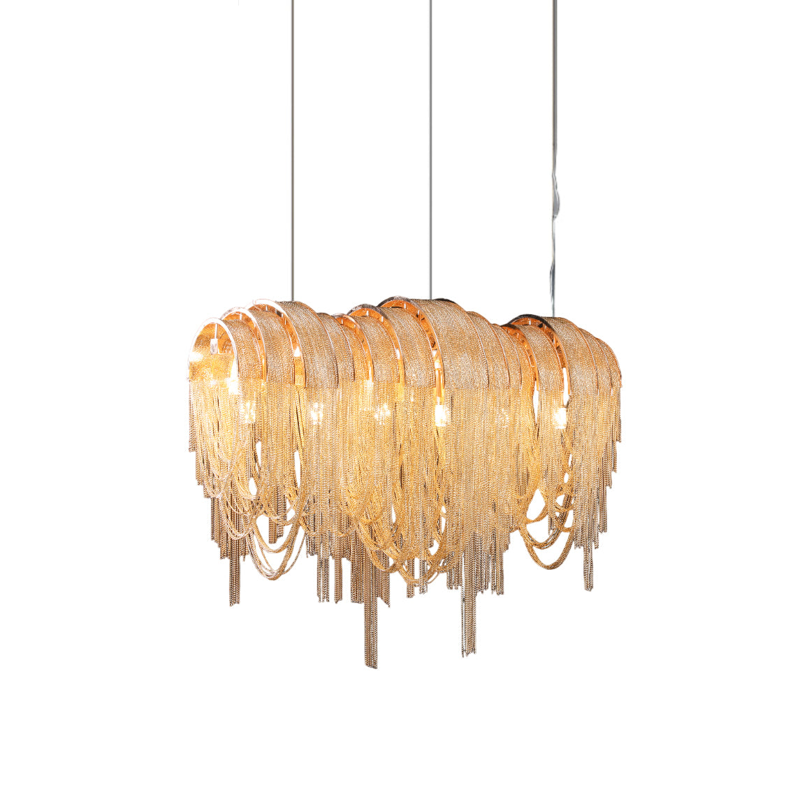 Length Chains Chandelier - Blowlighting