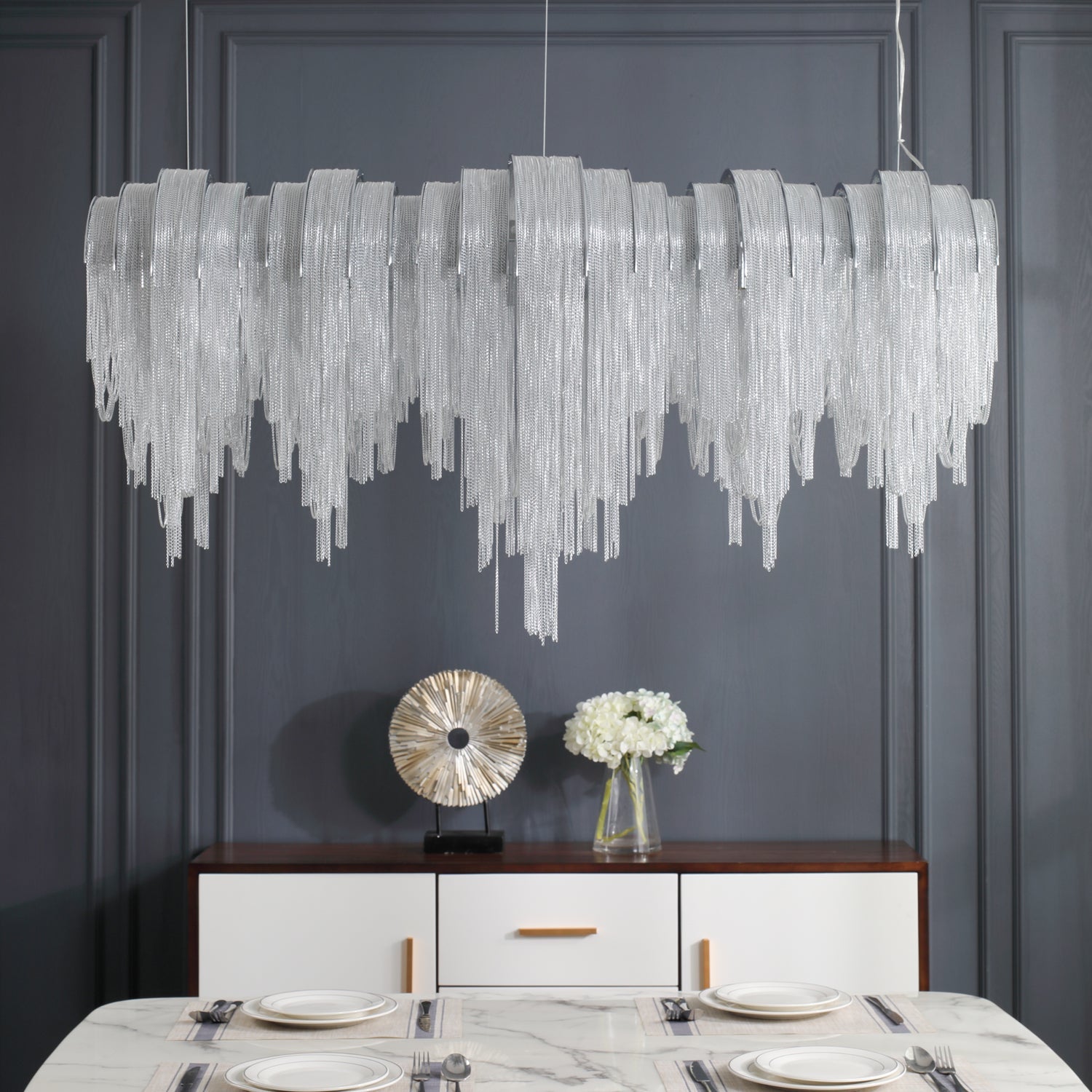 Length Chains Chandelier - Blowlighting