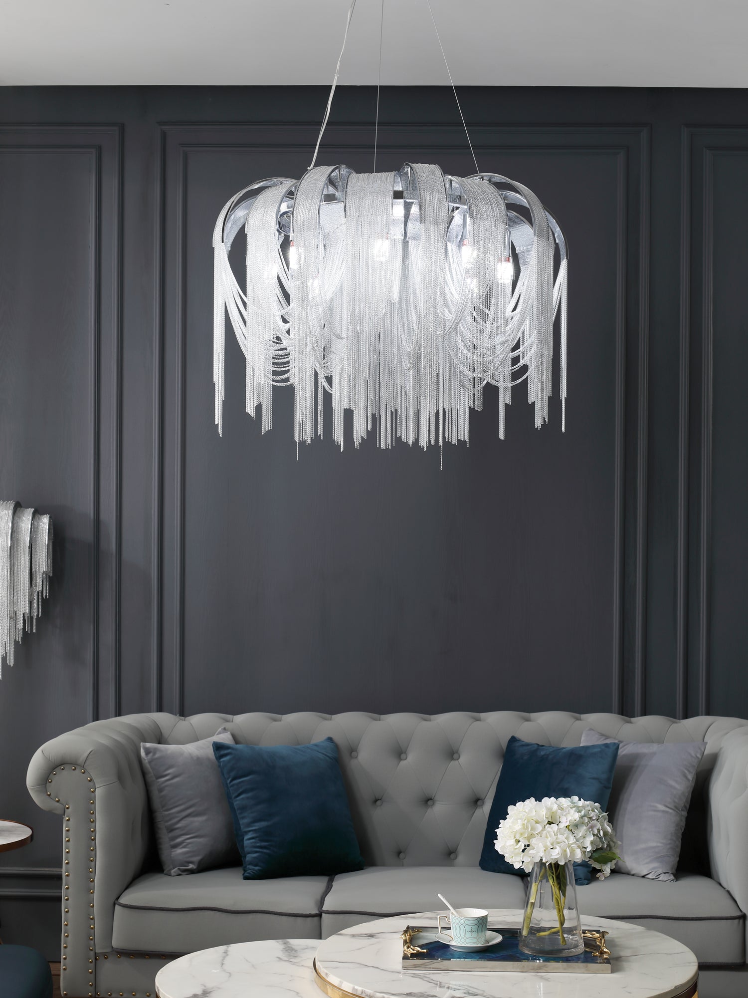Length Chains Chandelier - Blowlighting