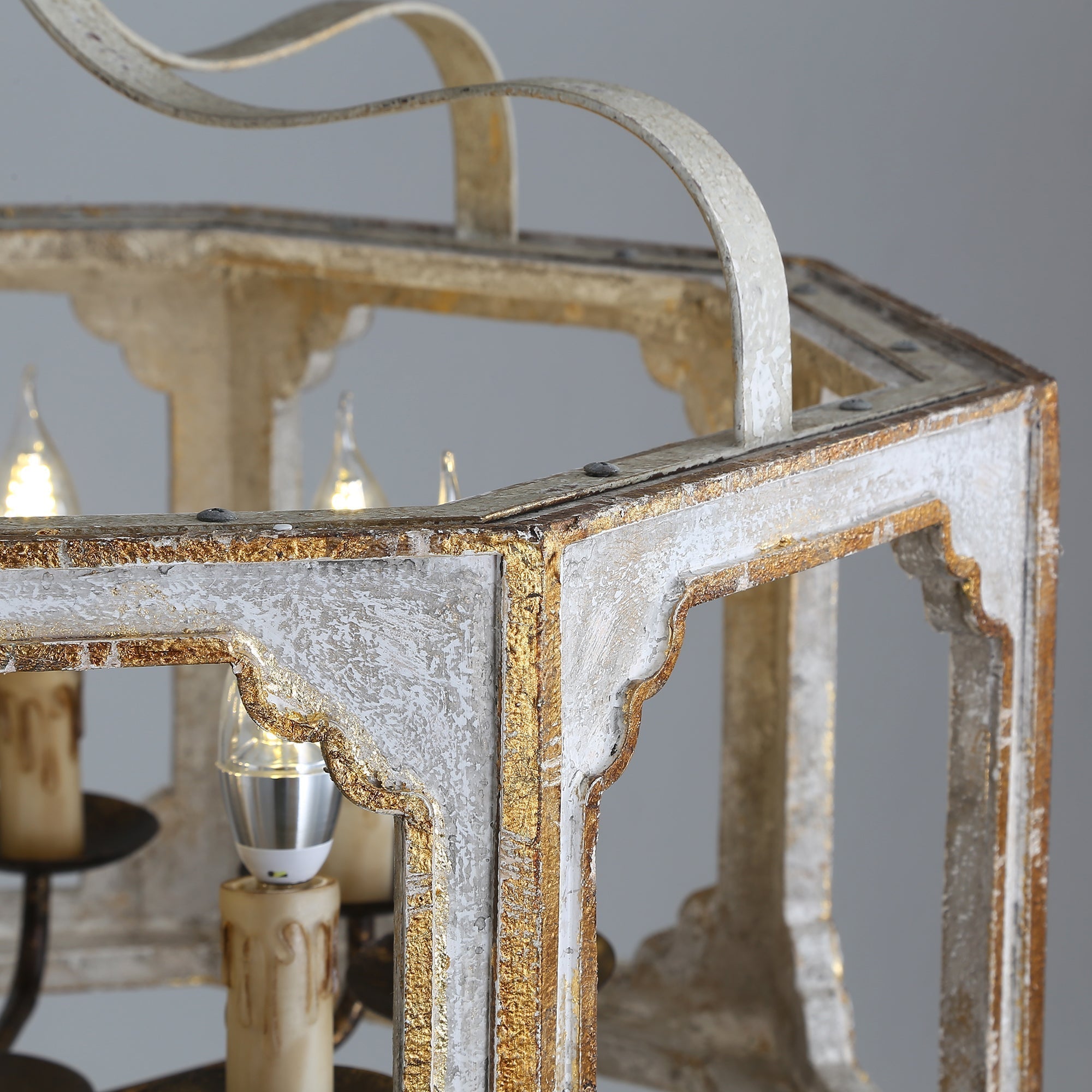 Virinira Individual Creativity Country Wooden Metal Pendant Lamp - Lamp Copper