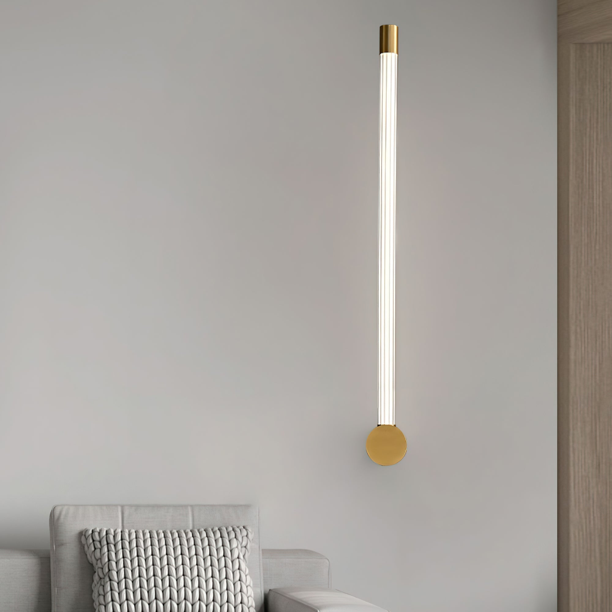 Arisha Lampada da Parete Lineare LED Oro