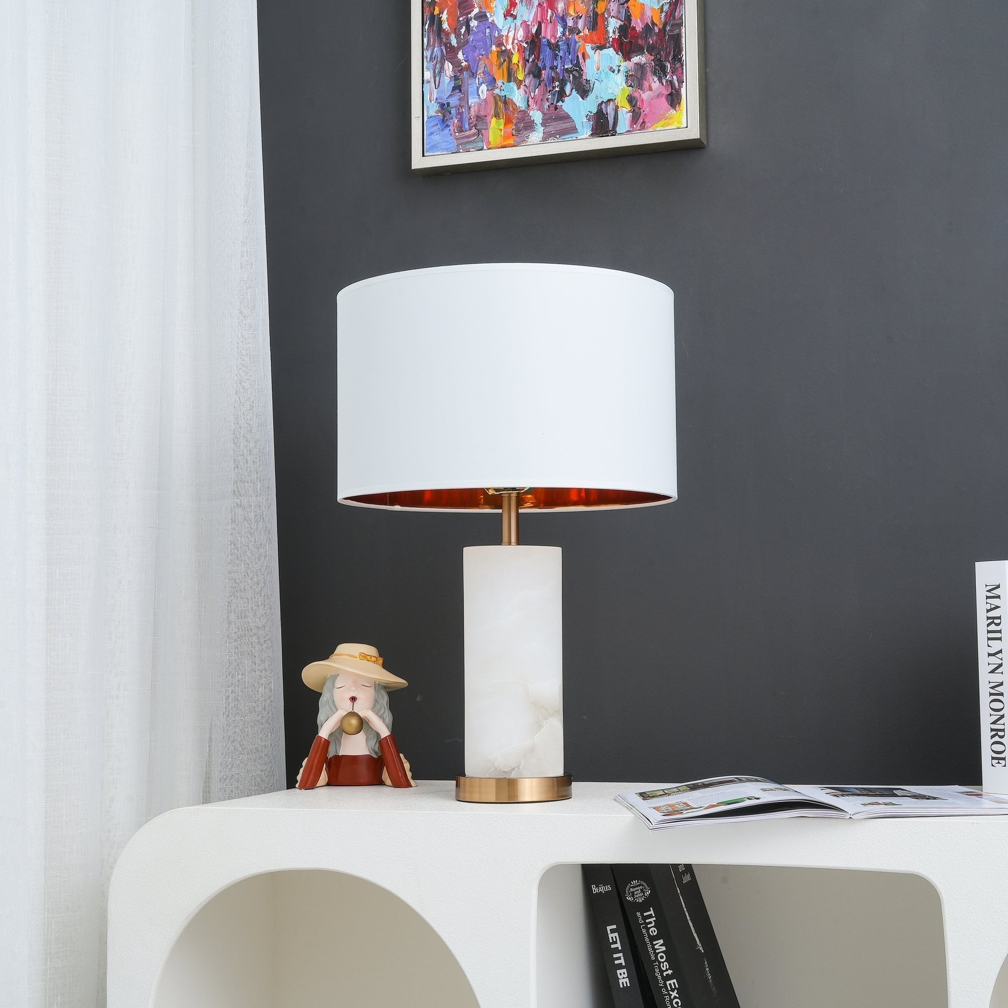 Lineham Table Lamp - Lamp Copper