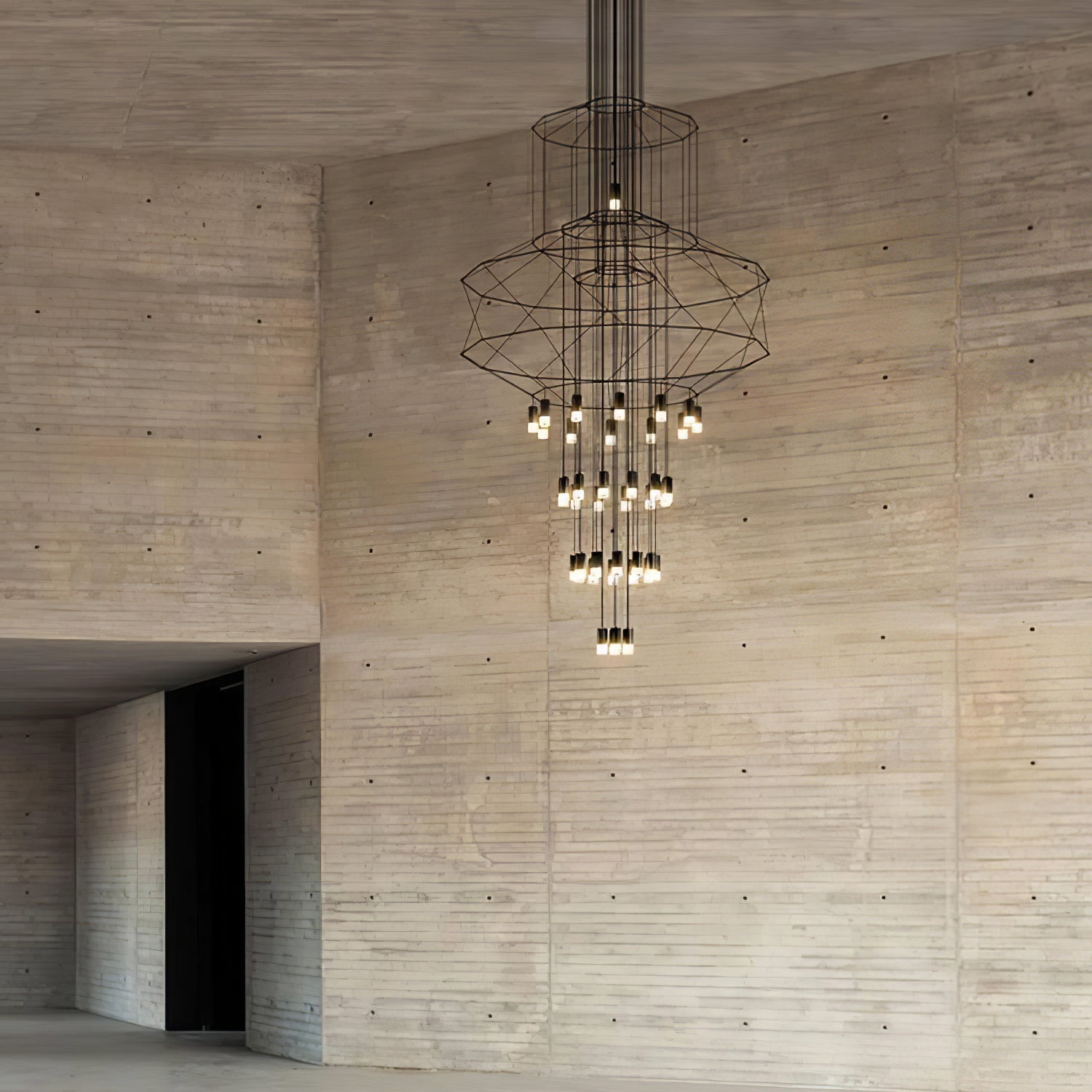 Lines Chandelier - Blowlighting