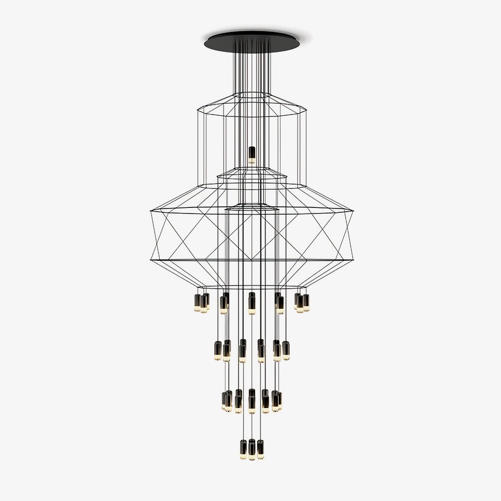 Lines Chandelier - Blowlighting