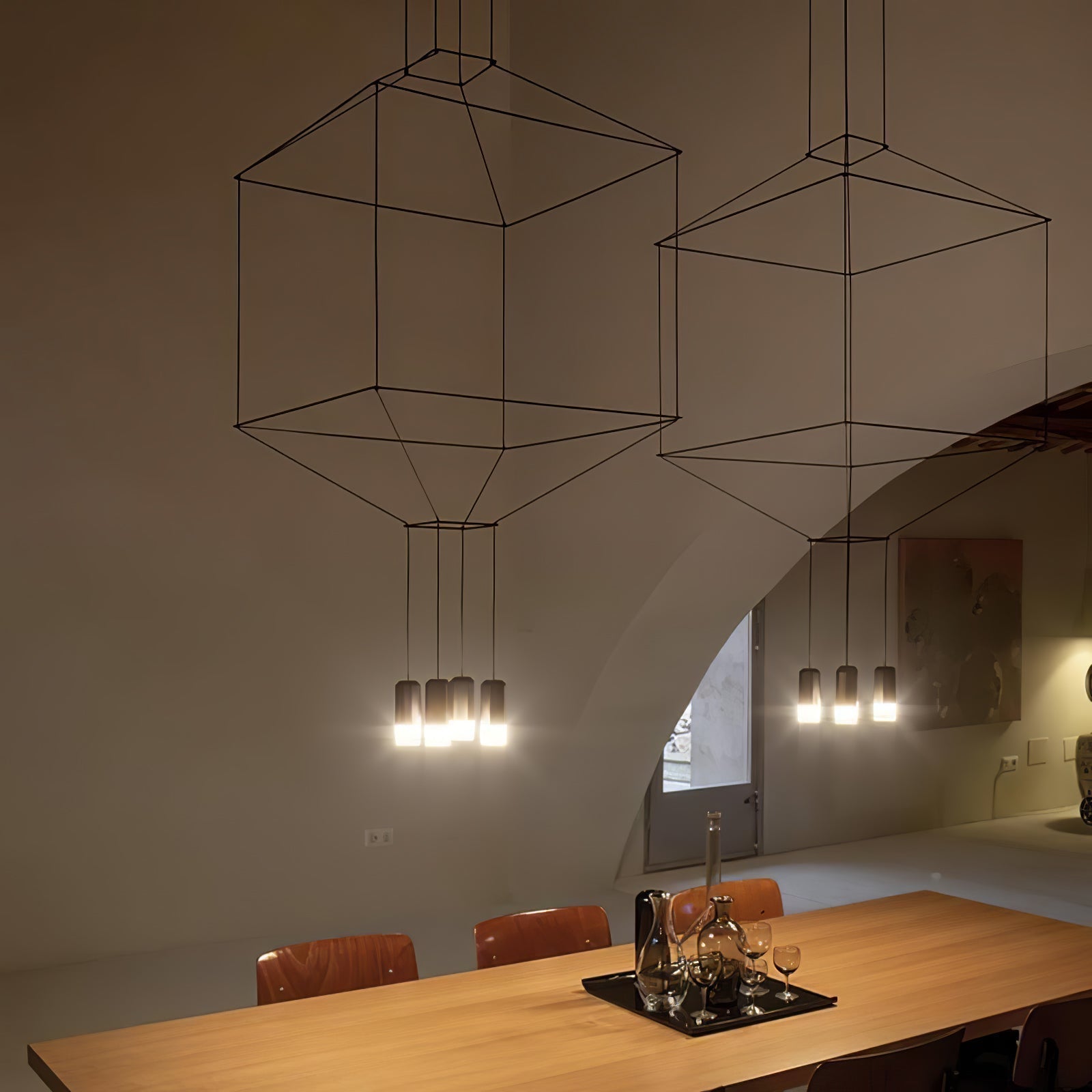 Lines Chandelier - Blowlighting