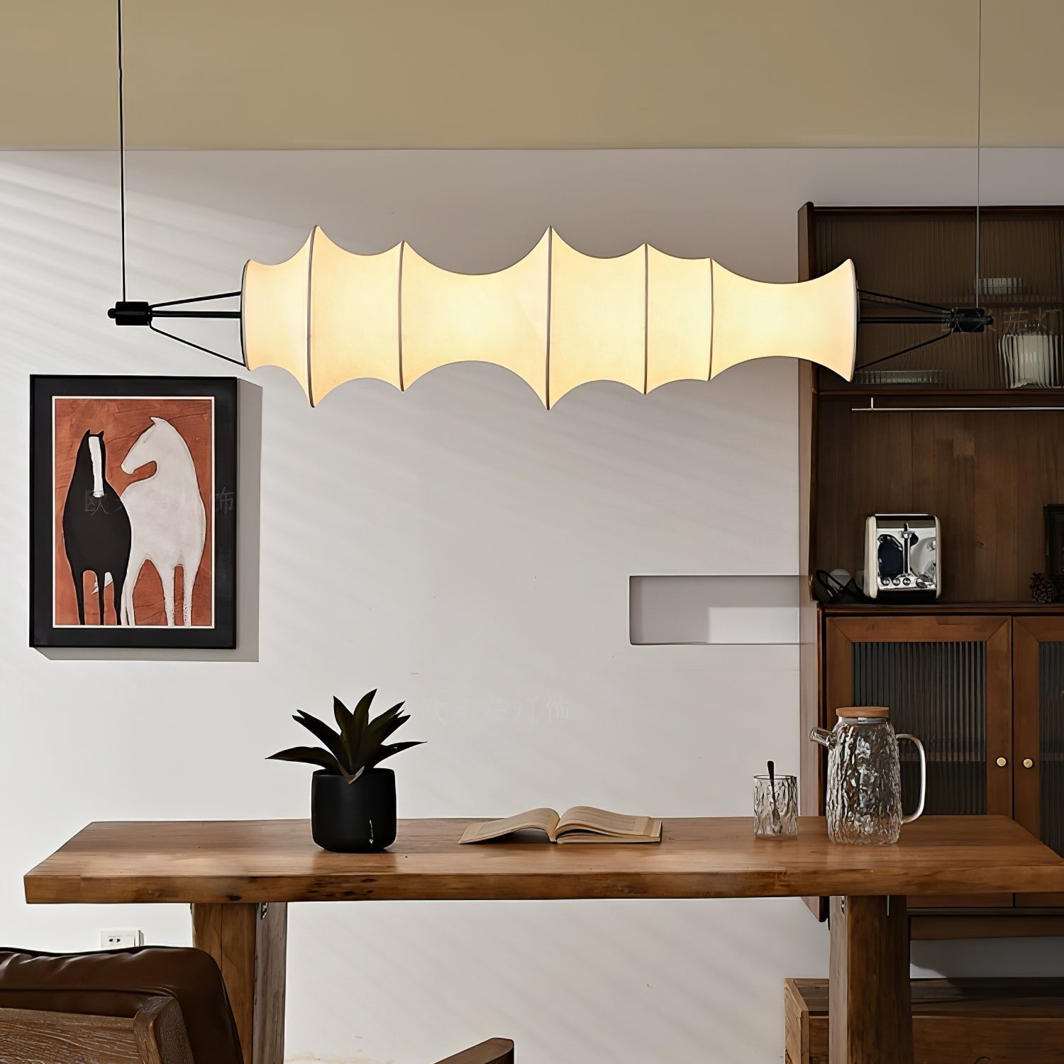 Linna Silk Pendant Lamp - Blowlighting