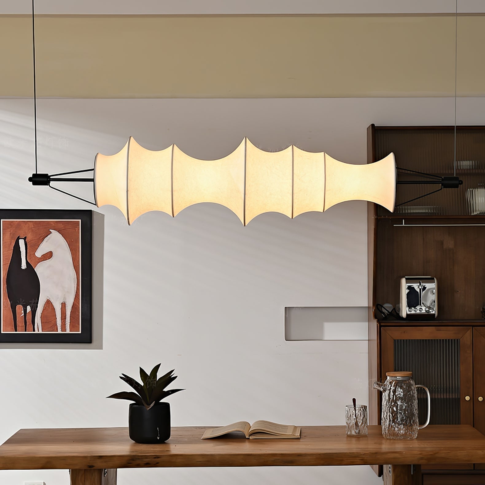 Linna Silk Pendant Lamp - Blowlighting