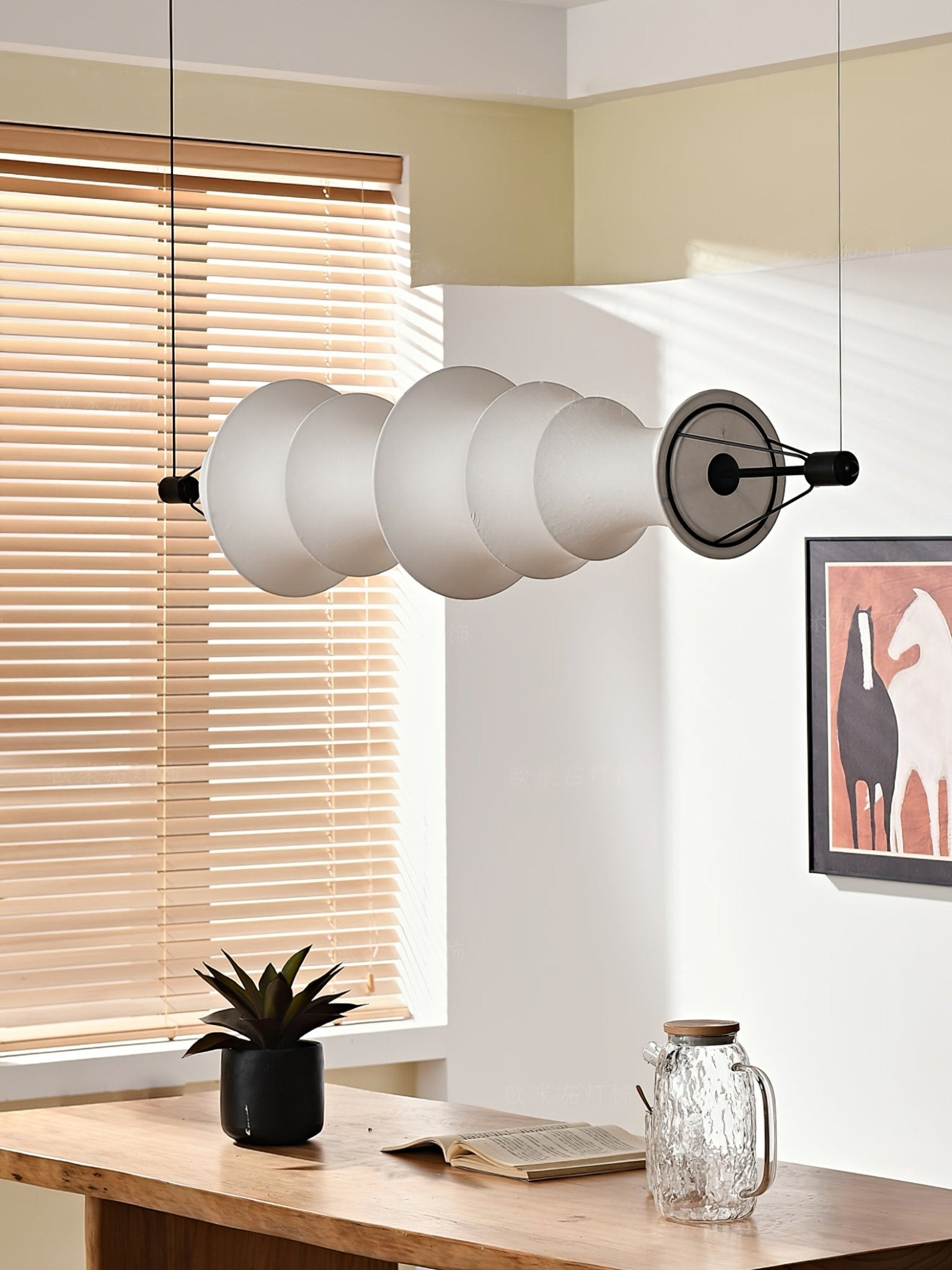 Linna Silk Pendant Lamp - Blowlighting