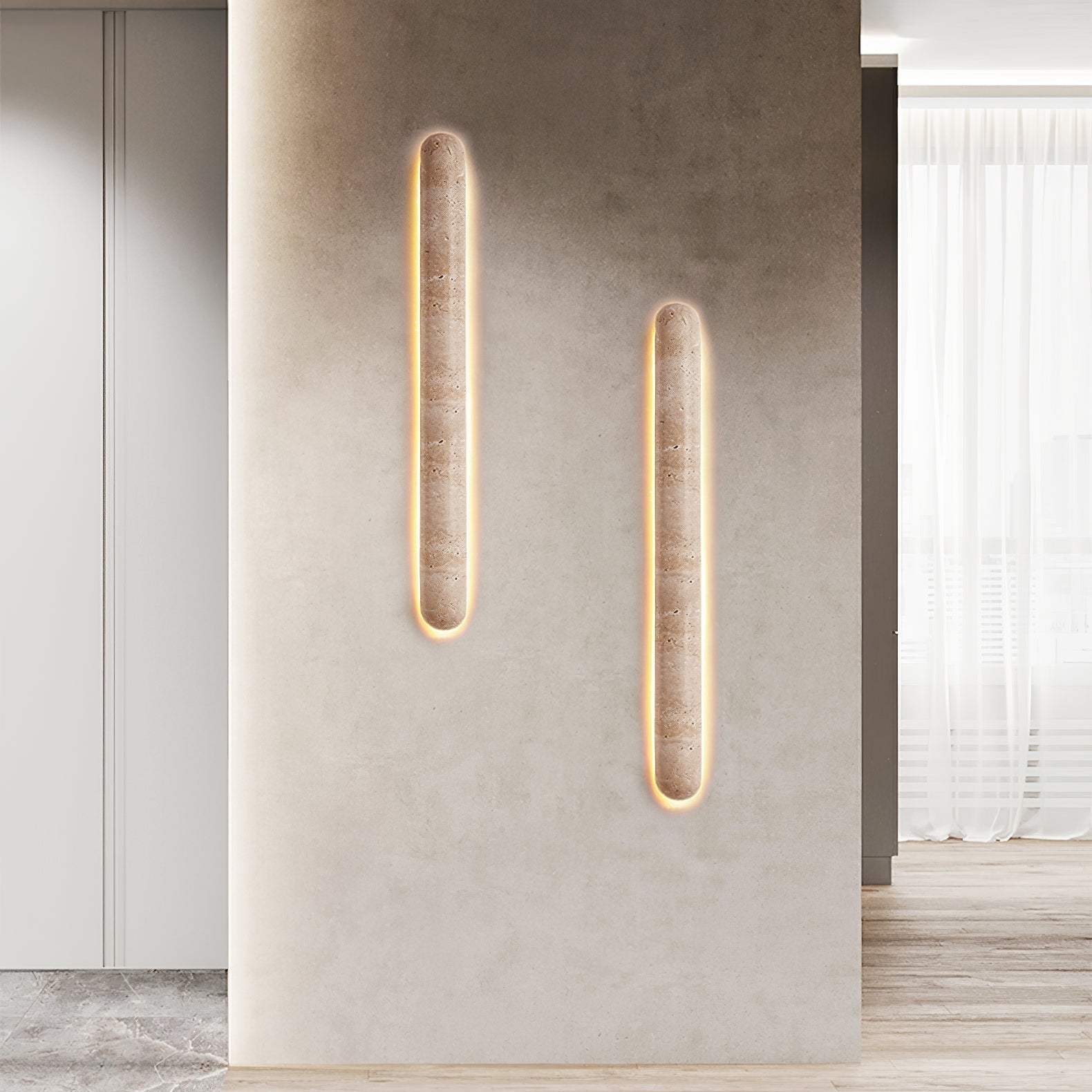 Syveniel Travertine Wall Light - Neutralighting