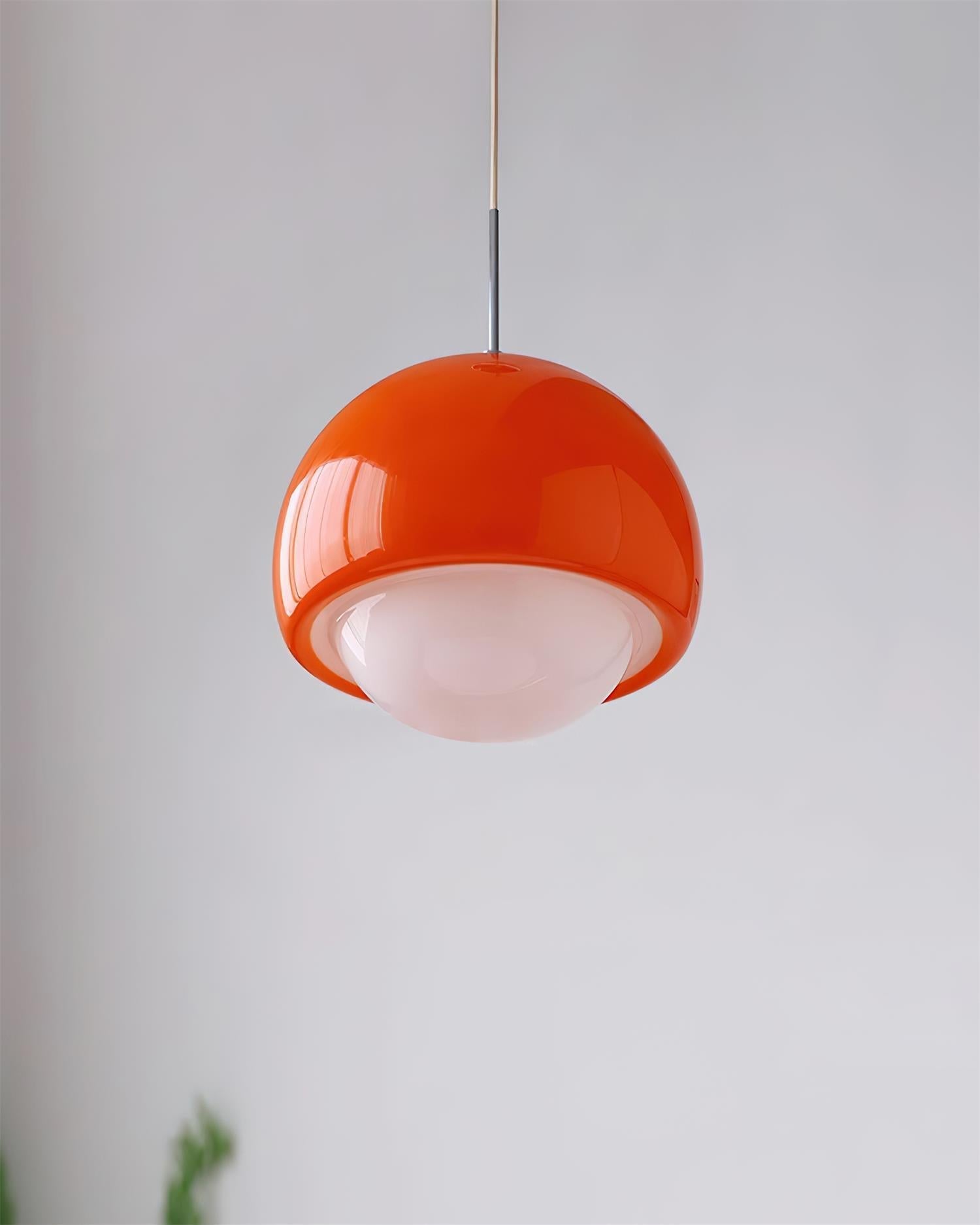 Pendant Light Glass Globe Retro Modern Style Colorful Soft Illumination - Letslighting