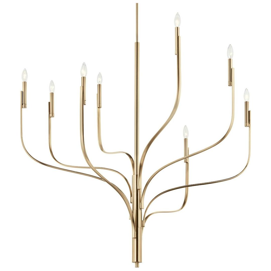 Acariel Vintage Industrial Metal Chandelier - Lamp Copper