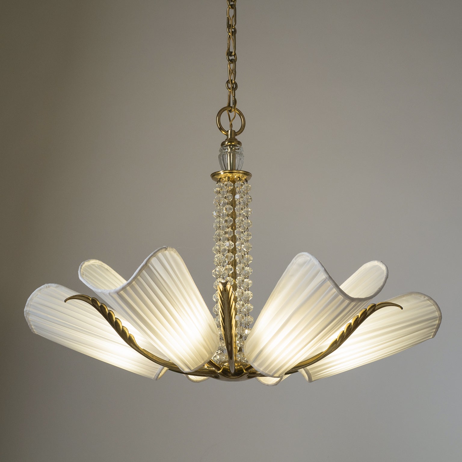 Arsole Individual Creativity Fabric Crystal Chandelier - Lamp Copper