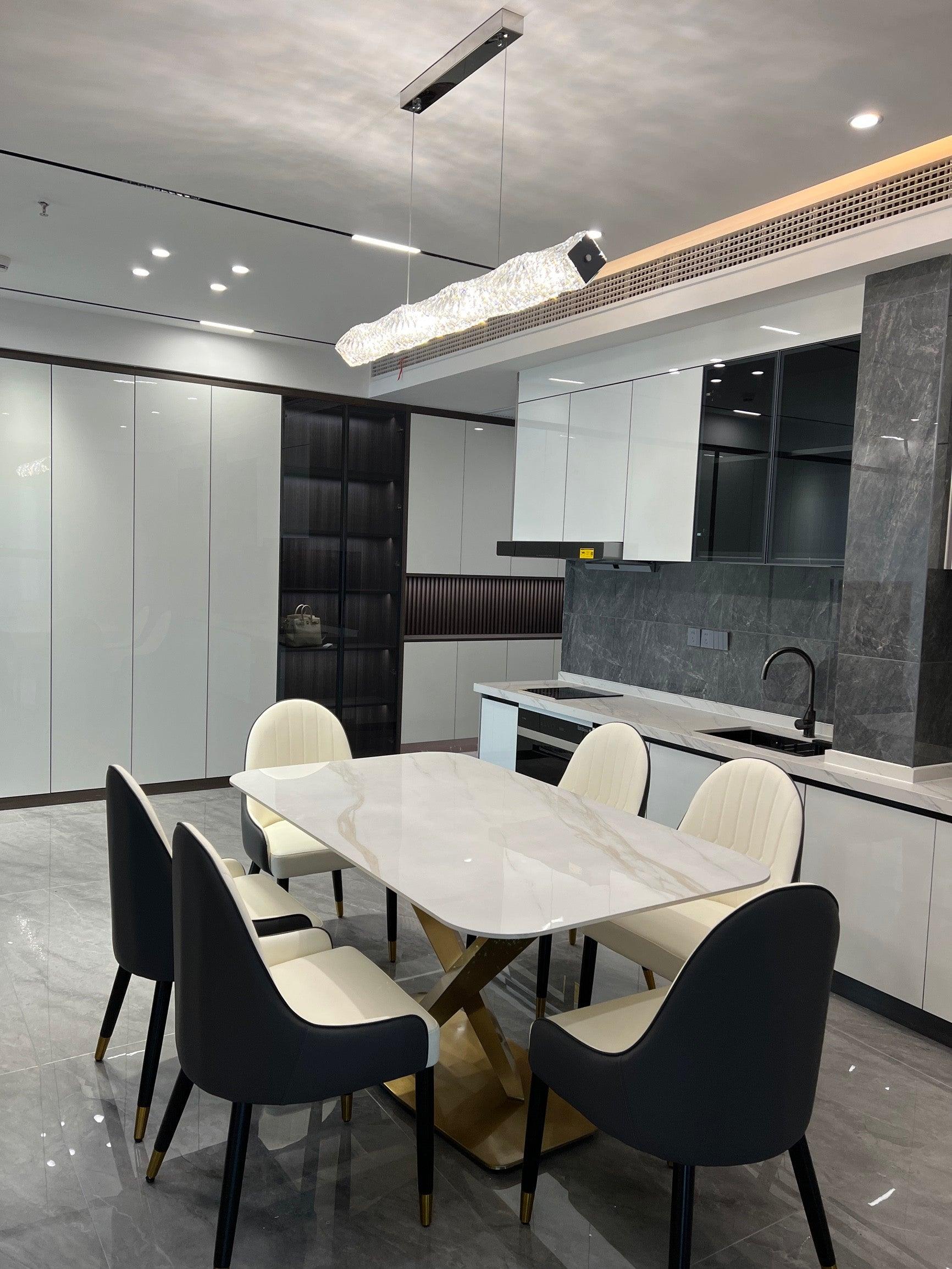 Long Crystal Pendant Lamp - Blowlighting