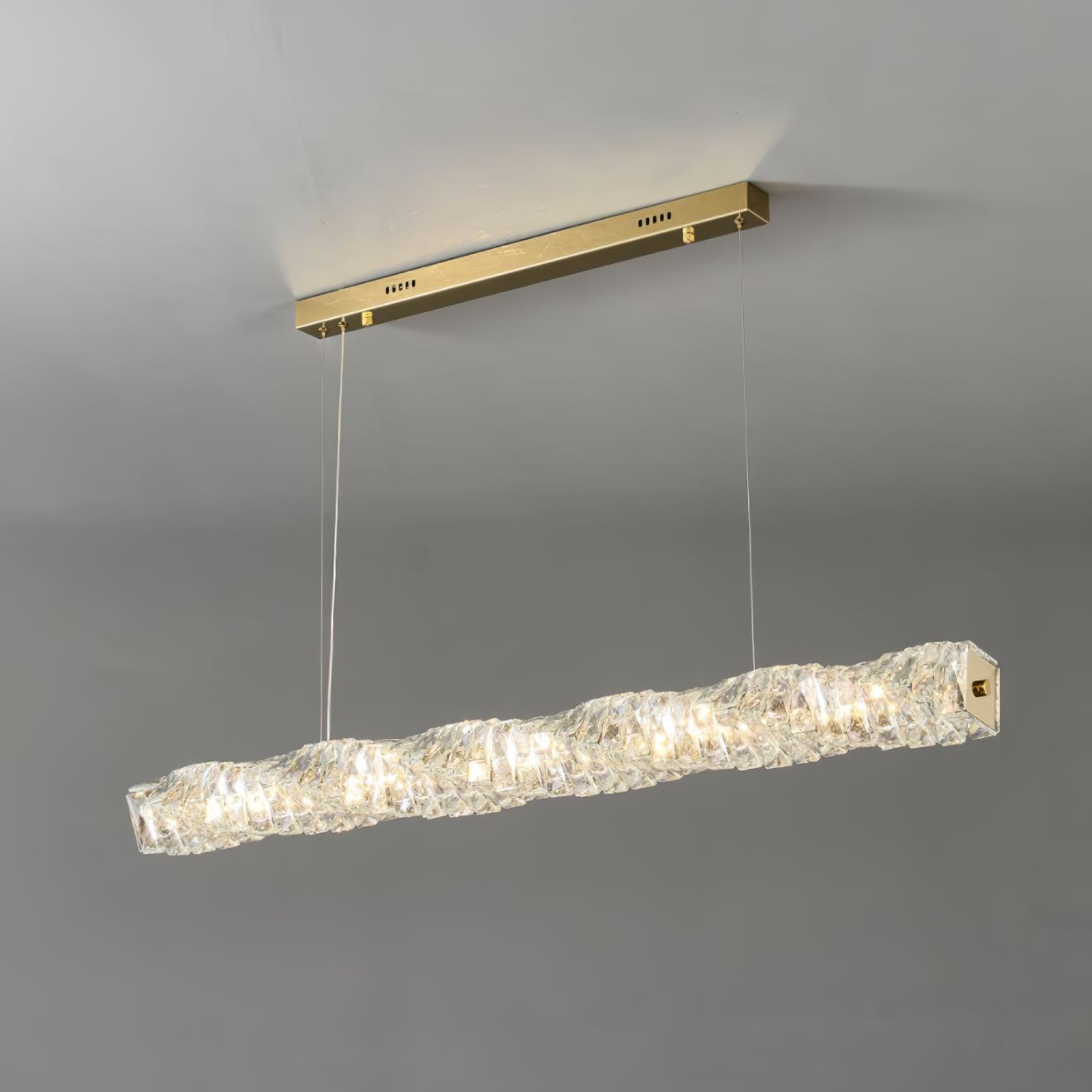 Long Crystal Pendant Lamp - Blowlighting