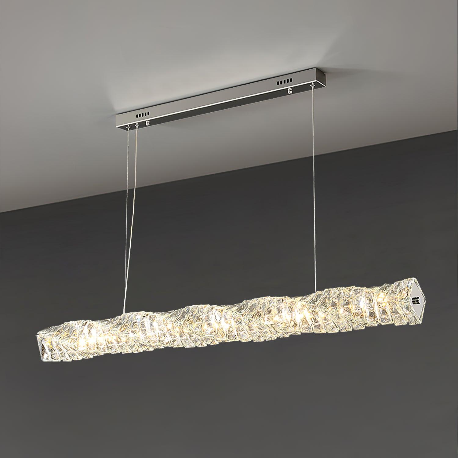 Long Crystal Pendant Lamp - Blowlighting