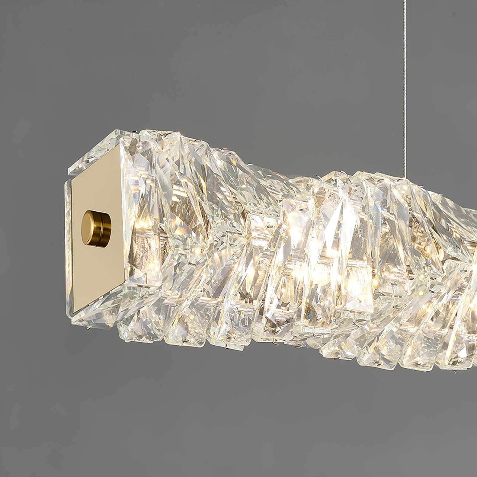 Long Crystal Pendant Lamp - Blowlighting