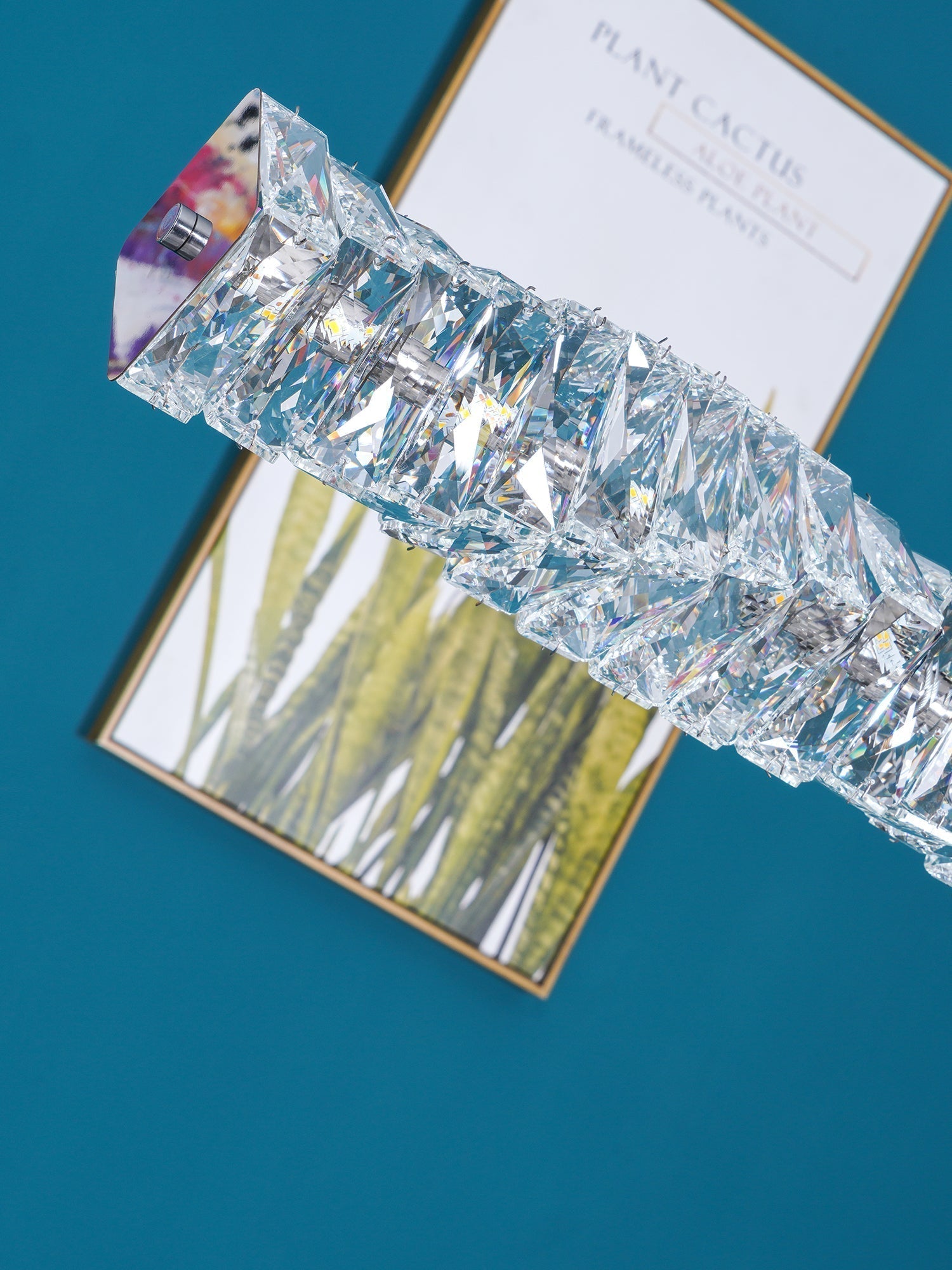 Long Crystal Pendant Lamp - Blowlighting