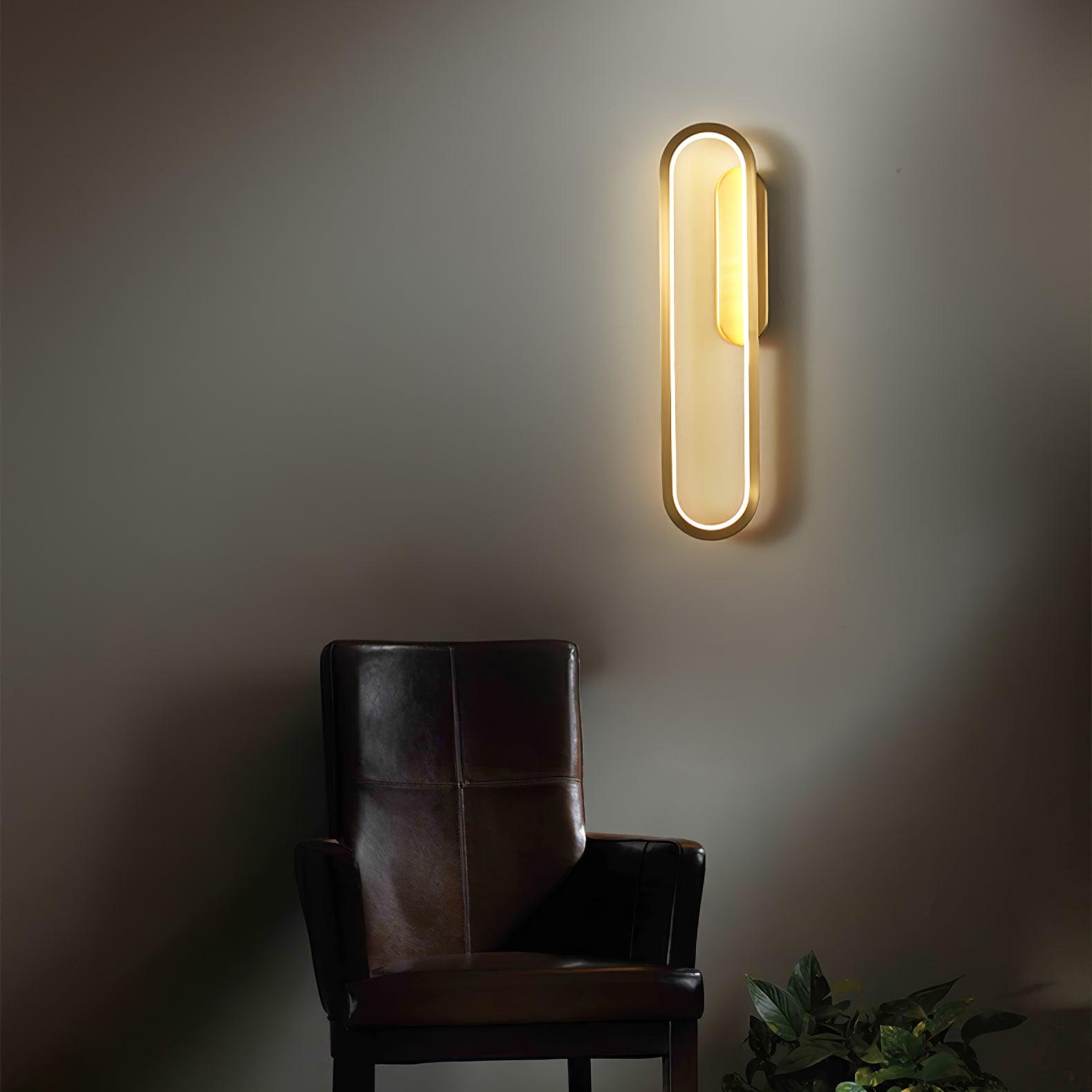 Long Ova Wall Lamp - Blowlighting