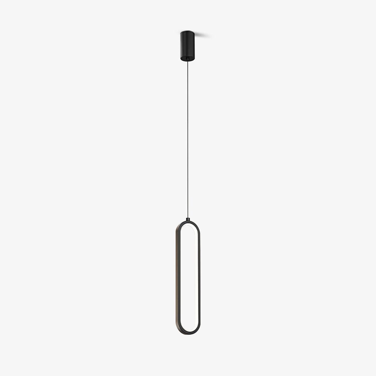 Long Oval LED Pendant Lamp - Blowlighting
