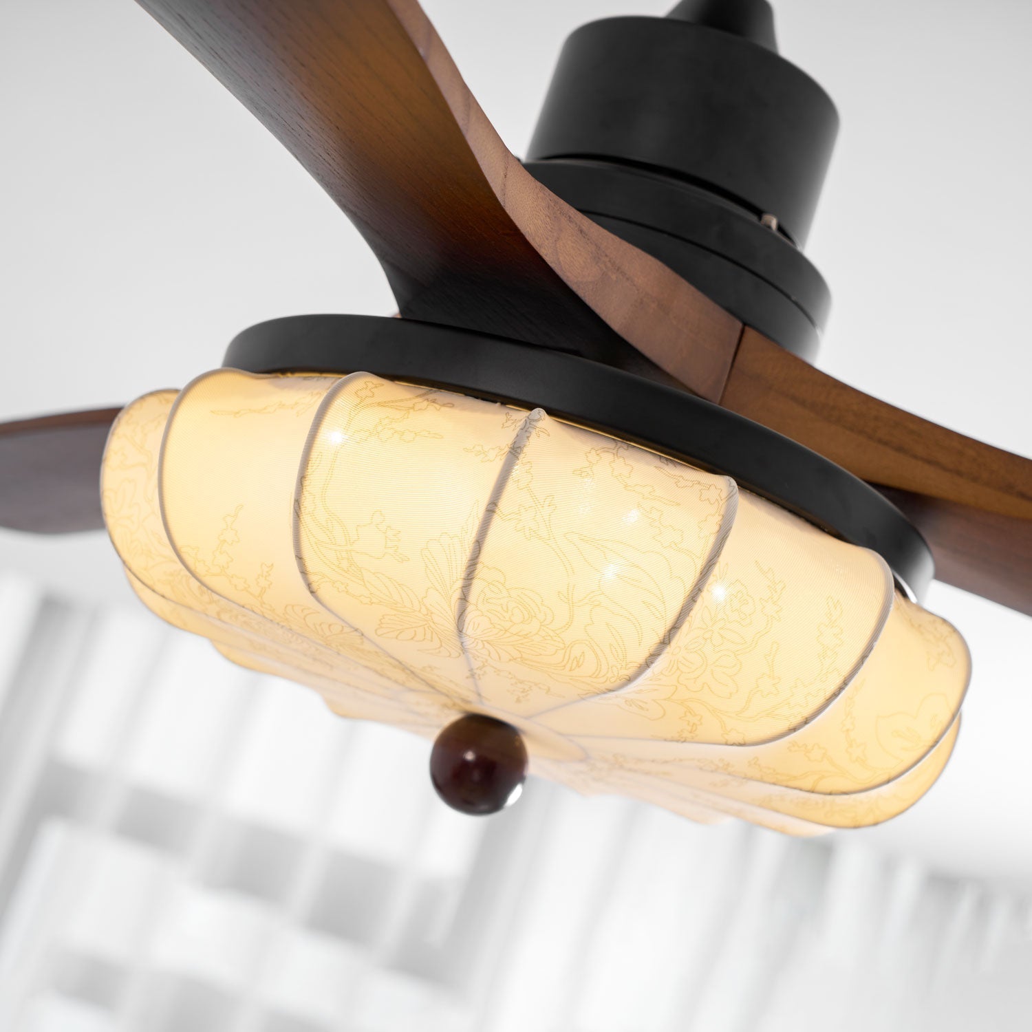 Ventilatore da Soffitto con Luce Jasper Bloom, specifiche del Modello A