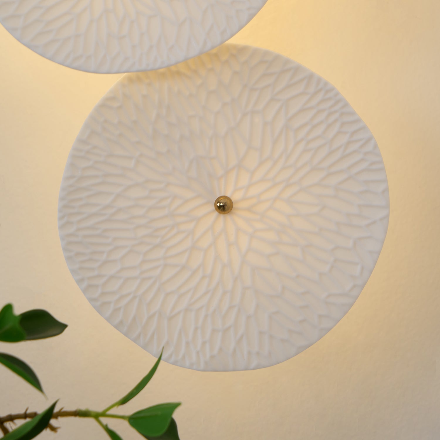 Olivia Lampada da Parete a Petali di Loto