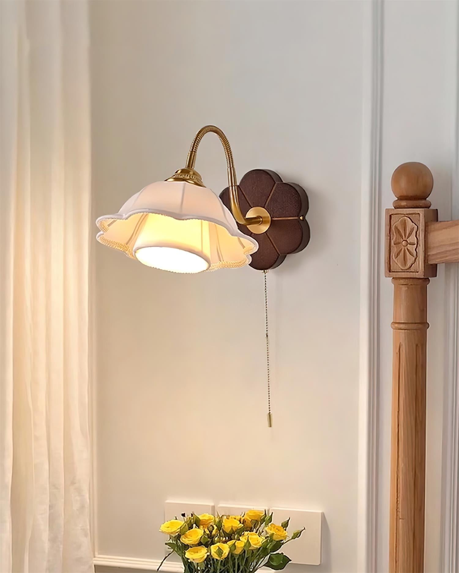 Maribel Vintage Flower Wall Lamp - Letslighting