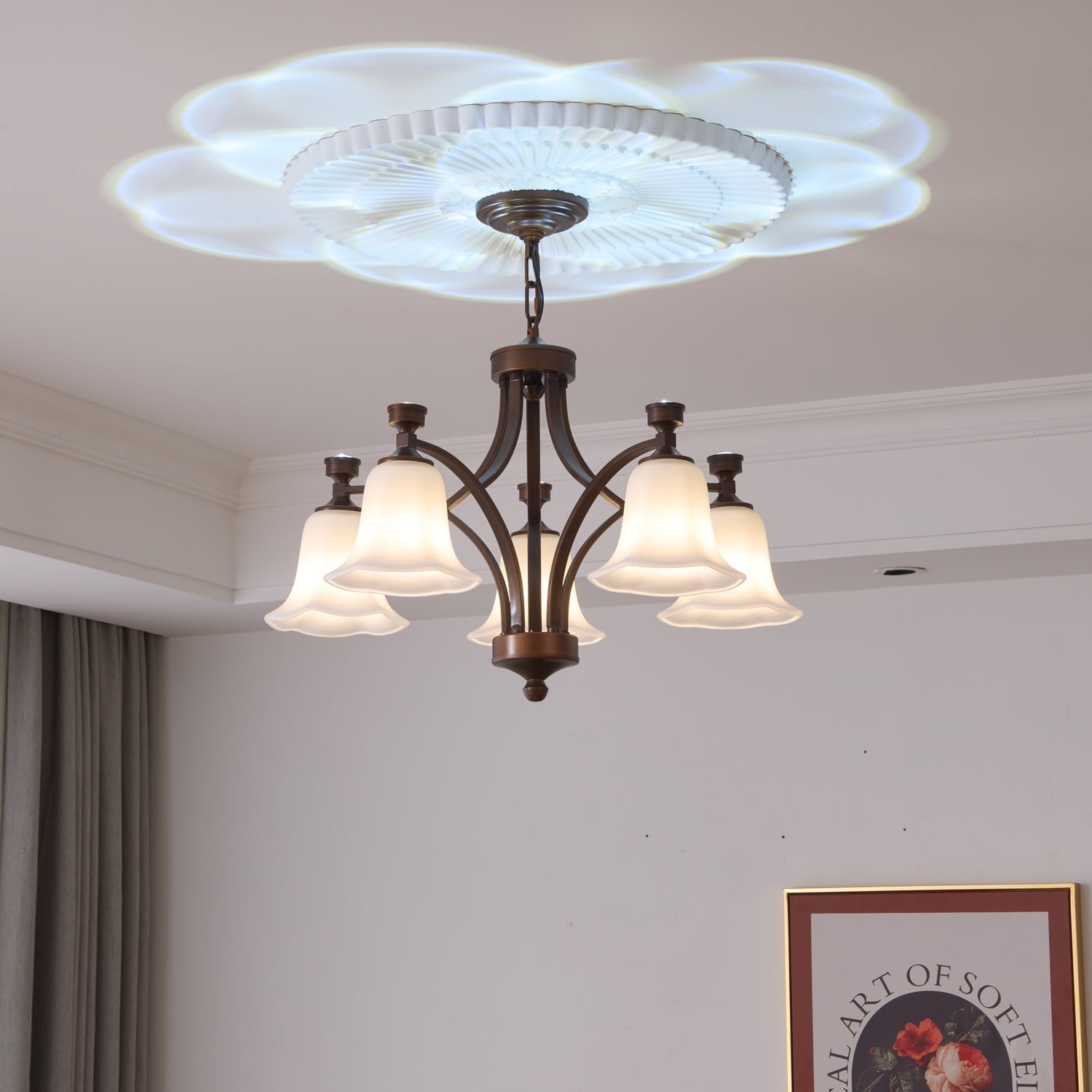 Lucian Bell Chandelier - Blowlighting