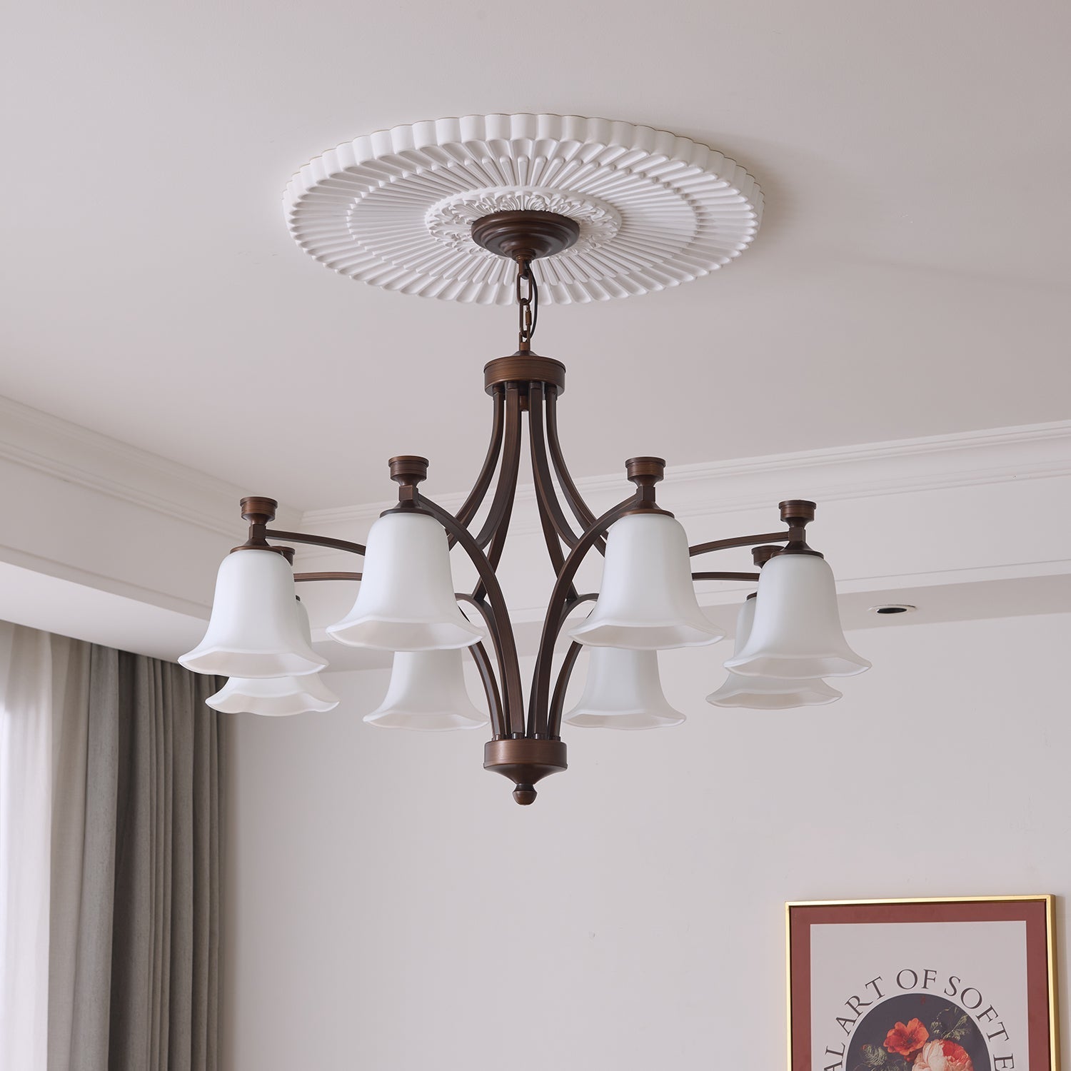 Lucian Bell Chandelier - Blowlighting