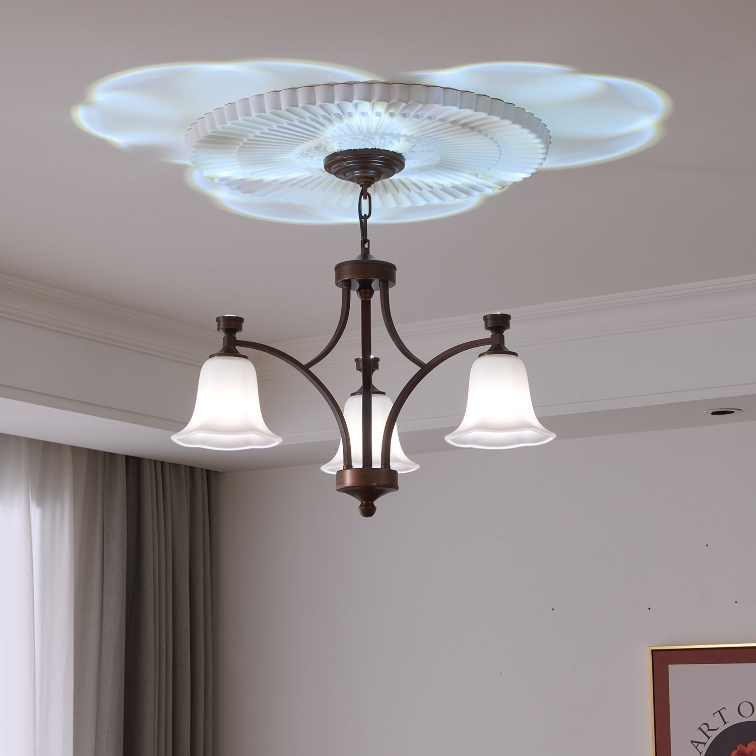 Lucian Bell Chandelier - Blowlighting