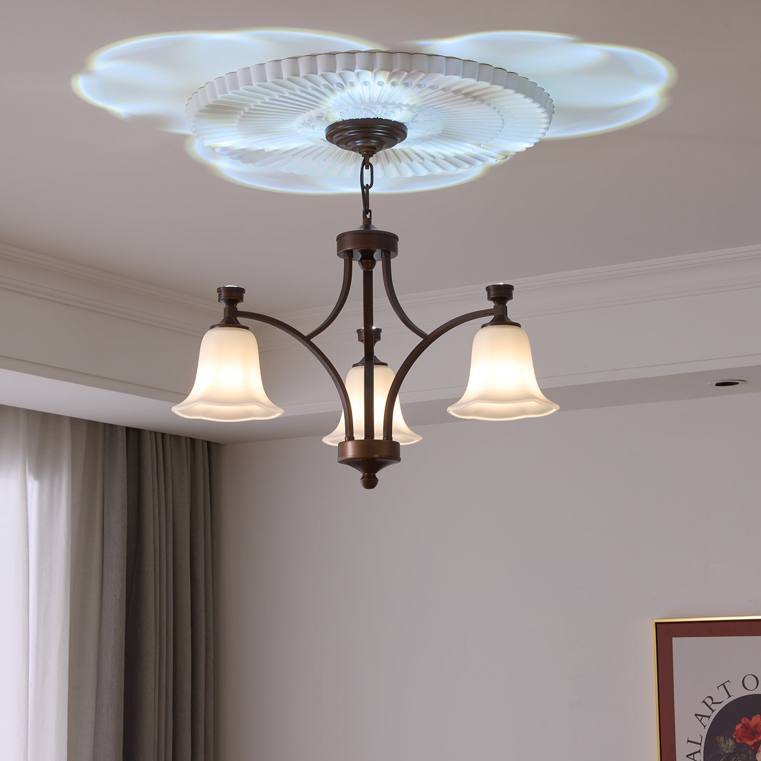 Lucian Bell Chandelier - Blowlighting