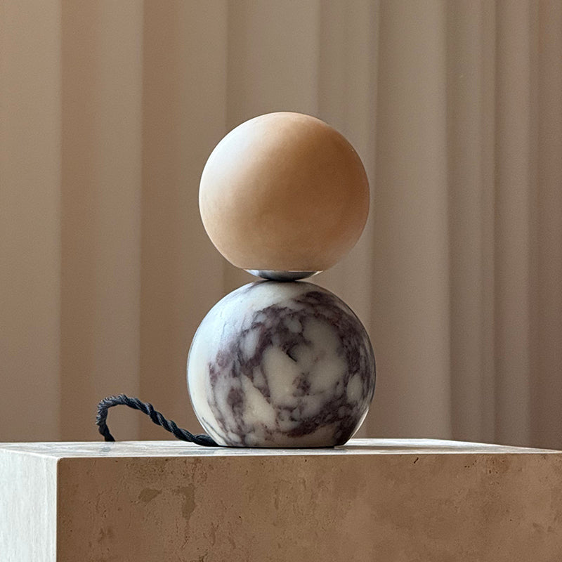 Lucide Marbol Table Lamp - Lamp Copper
