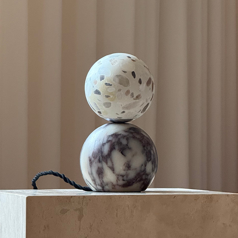Lucide Marbol Table Lamp - Lamp Copper
