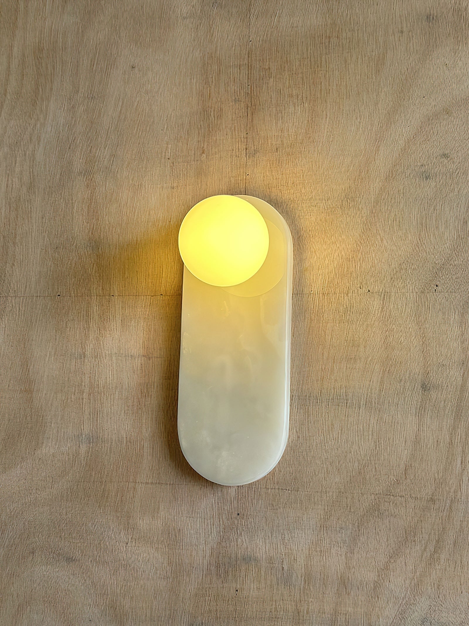 Comarion Premium Nordic Art White Marble Jade Sconce Wall Lamp - Lamp Copper