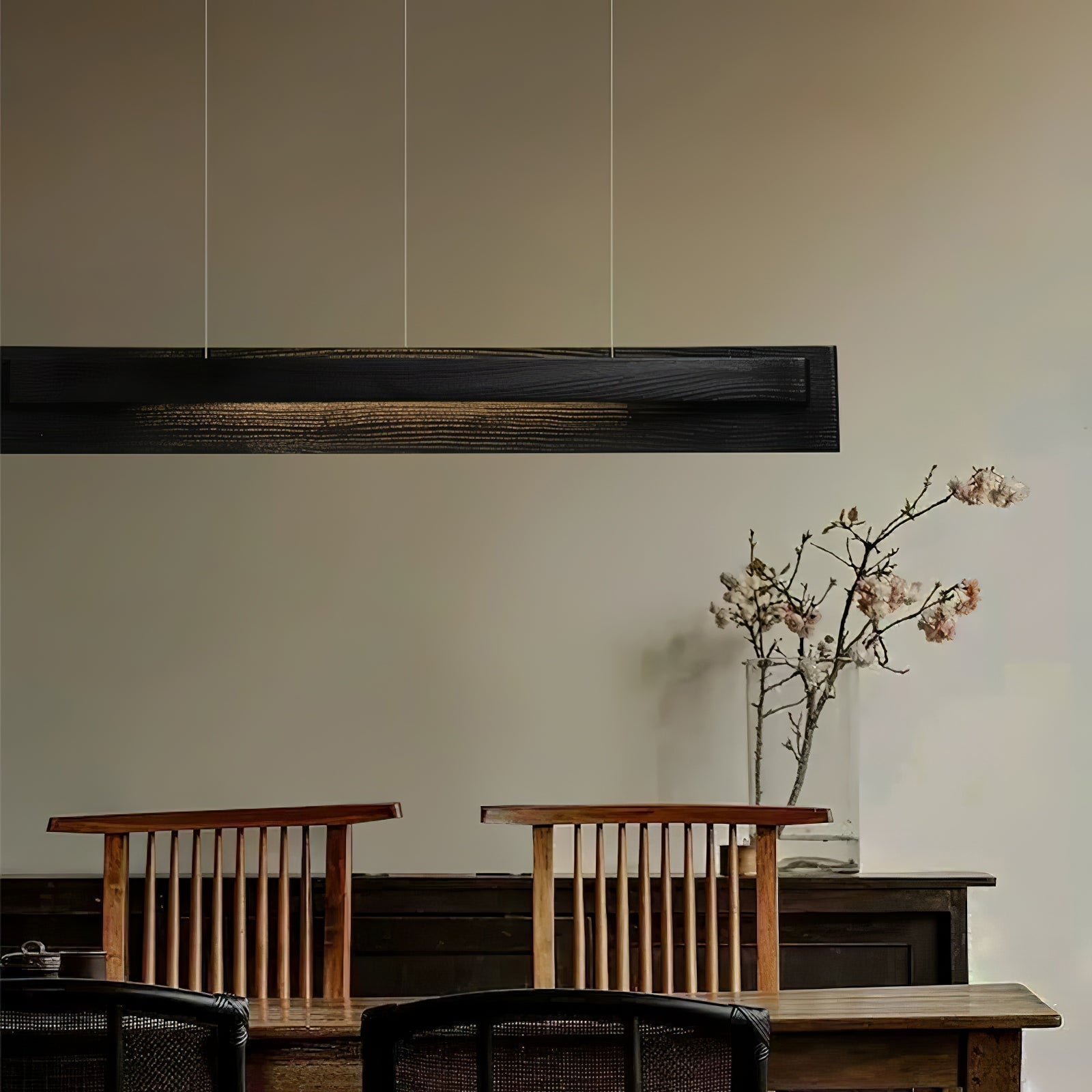 Zaraeyra Minimalist Wood Pendant Light - Blowlighting