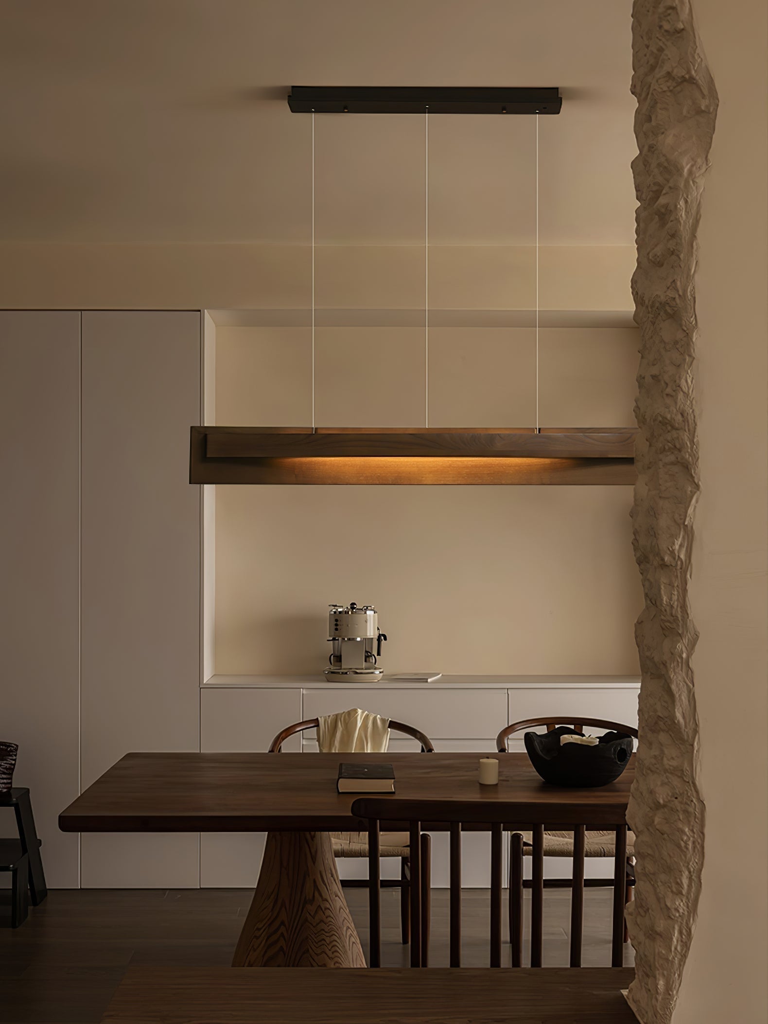 Zaraeyra Minimalist Wood Pendant Light - Blowlighting