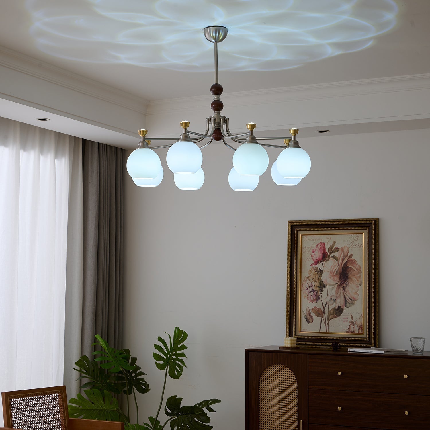 Lucienne Orb Chandelier - Blowlighting