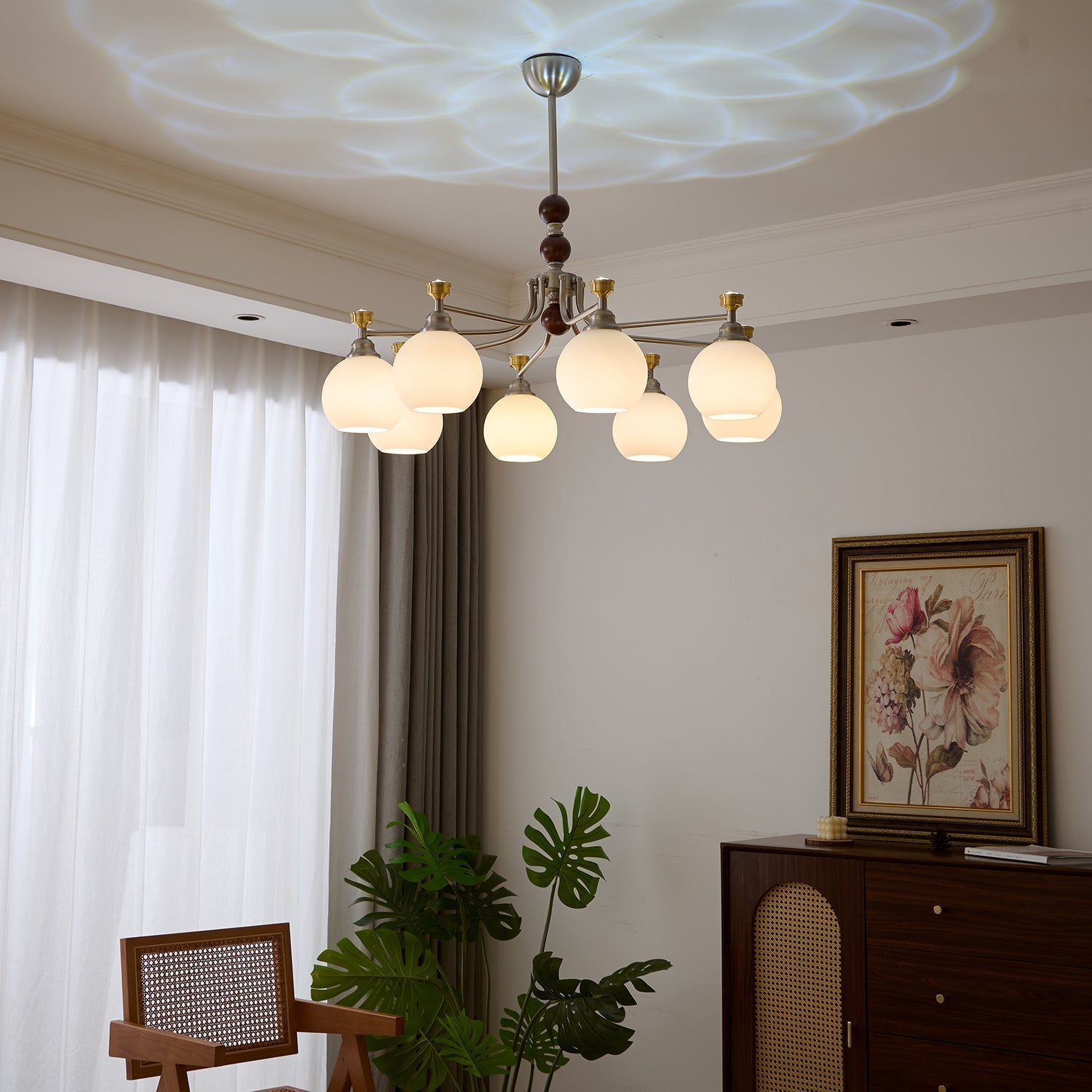 Lucienne Orb Chandelier - Blowlighting
