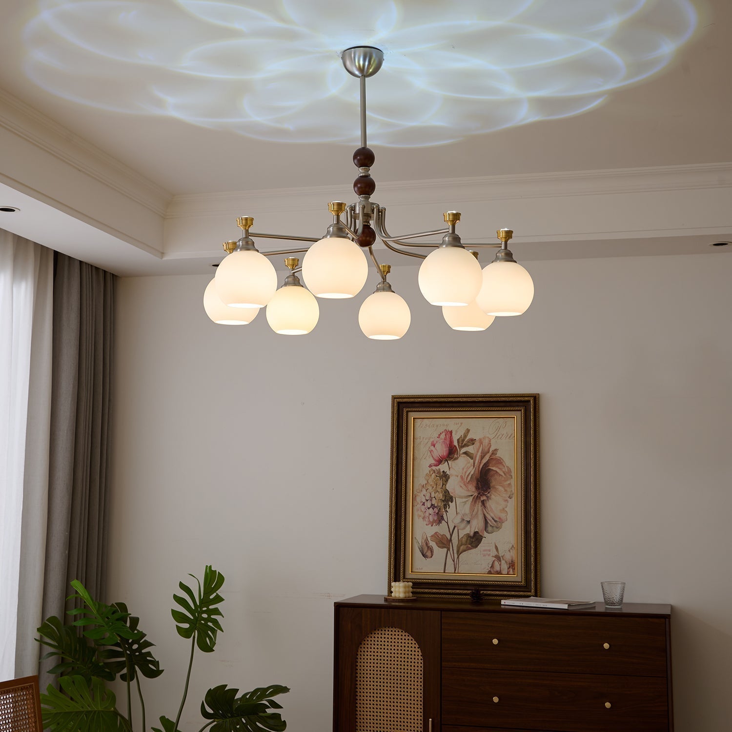Lucienne Orb Chandelier - Blowlighting